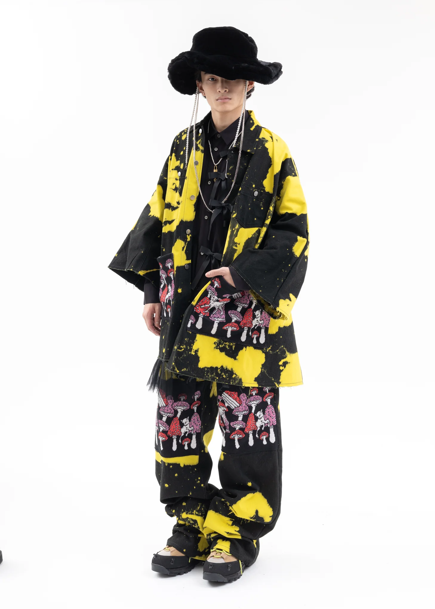 Padlock Pearl Necklace KIDILL × Malcolm Guerre Collaboration - Image 6
