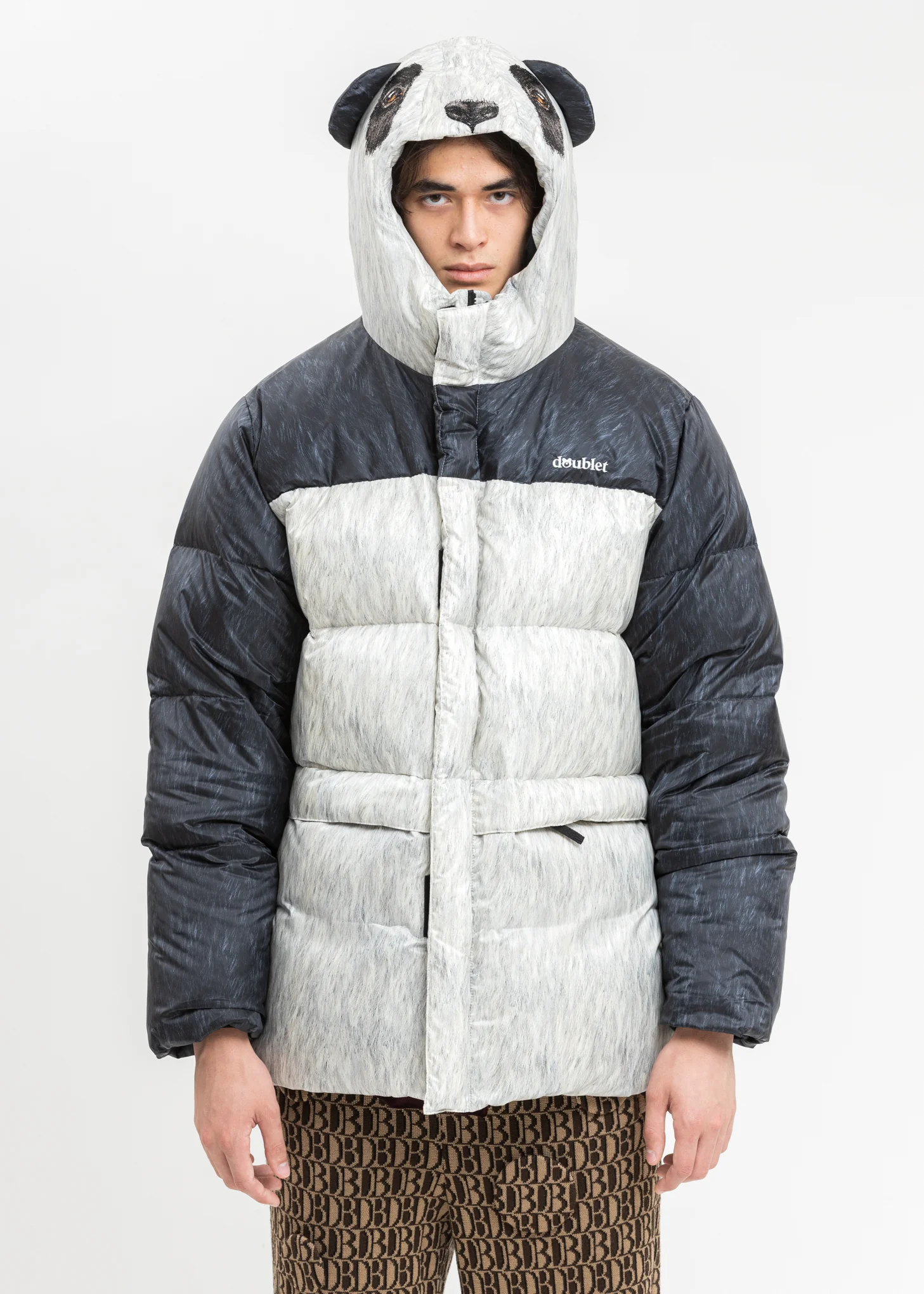 Panda Costume Down Jacket - Image 4