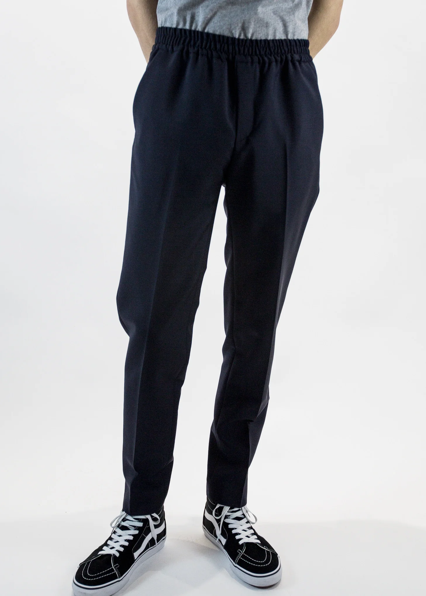 Navy Paolo Trousers - Image 2