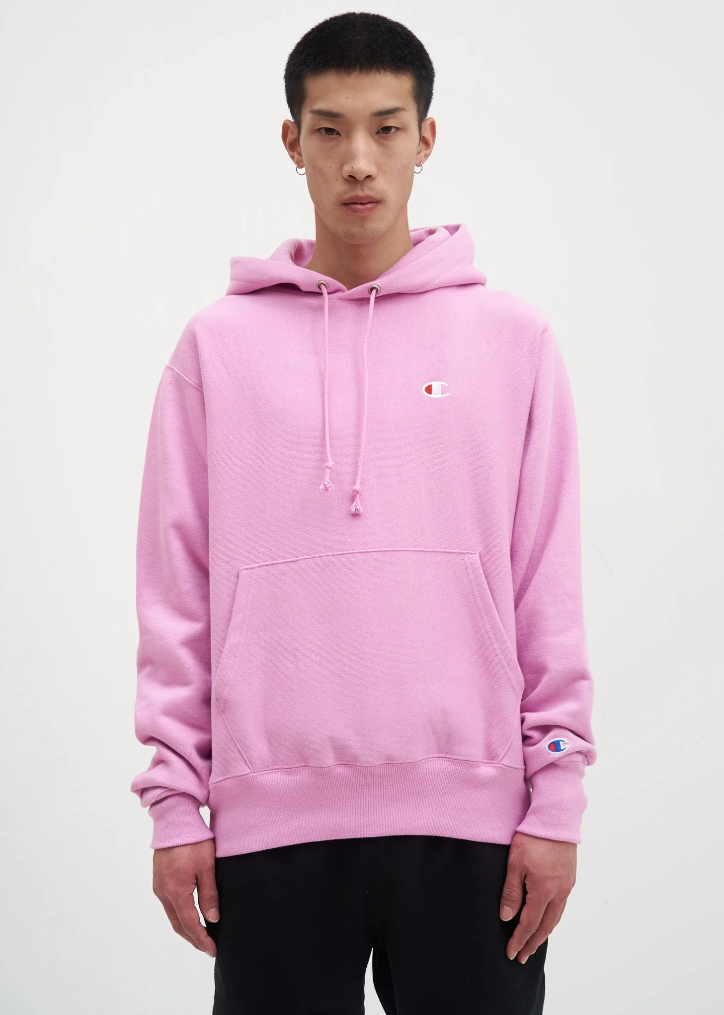 Paper Orchid Left Chest "C" Logo Hoodie