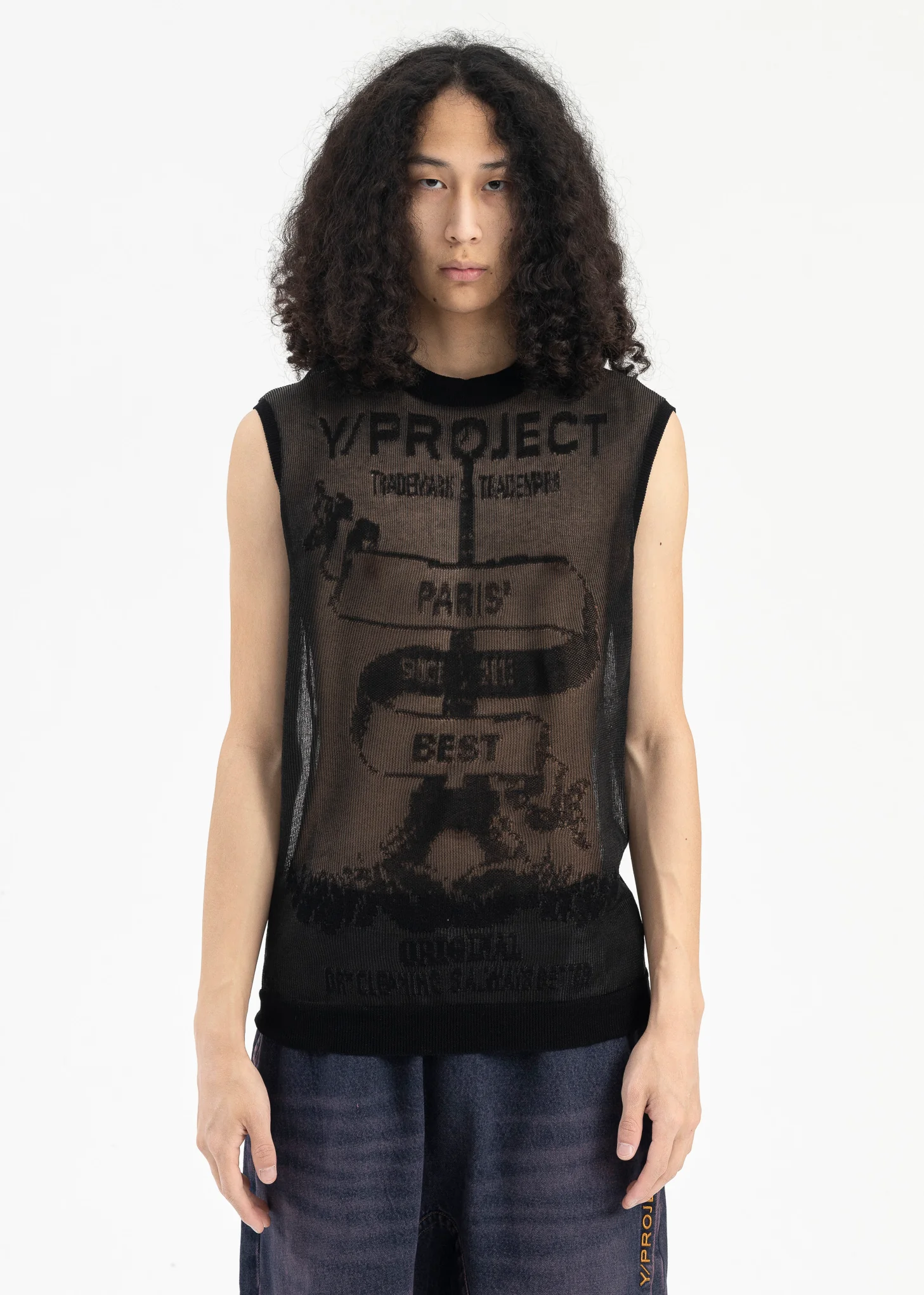 BLACK TRANSPARENT PARIS' BEST GILLET