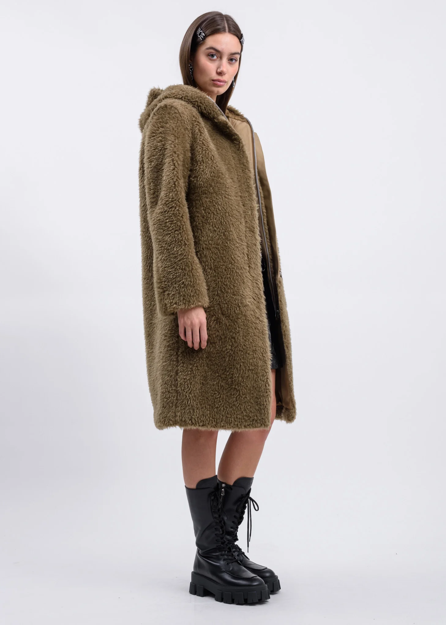 Patina Detachable Fur Liner - Image 13