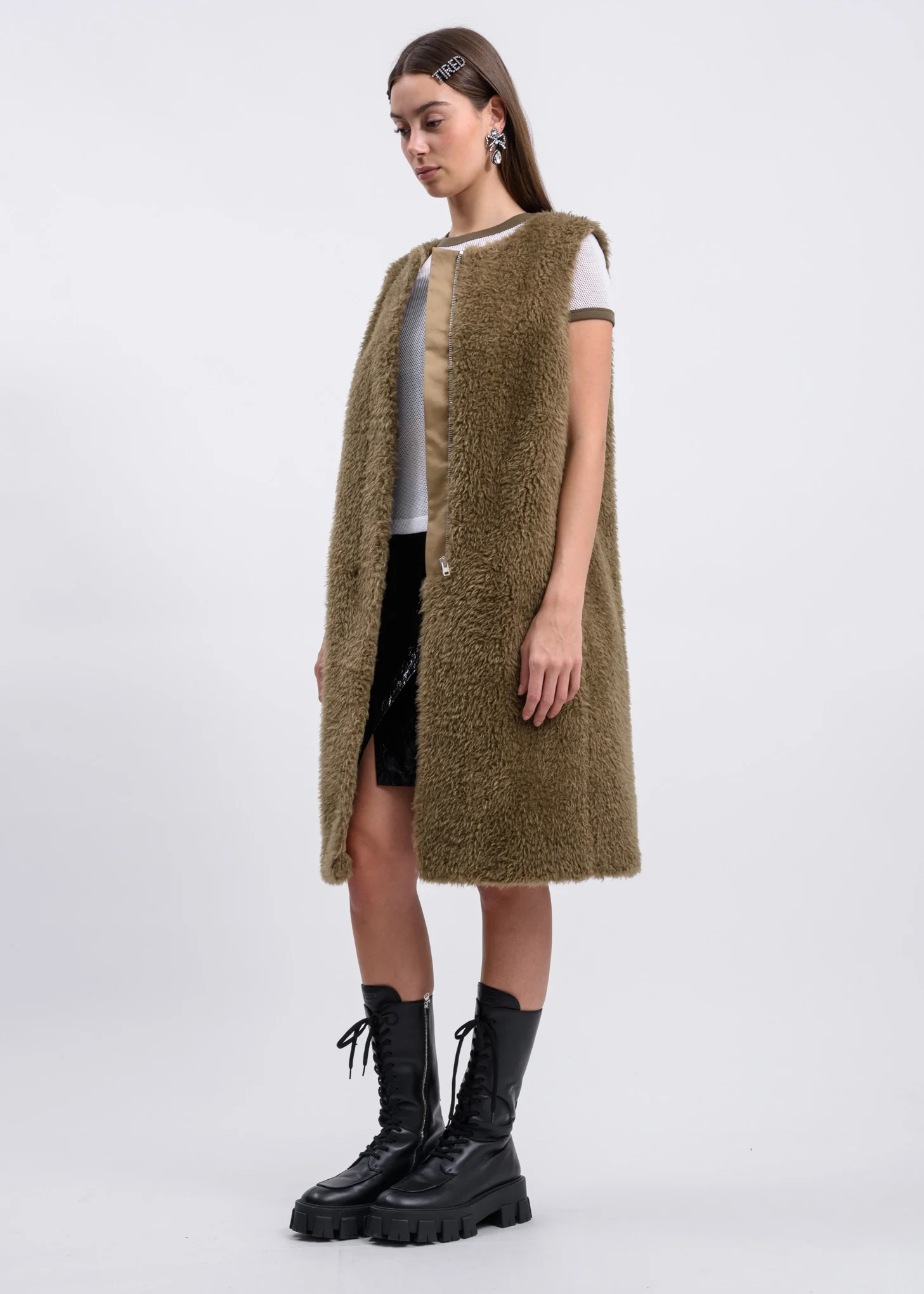 Patina Detachable Fur Liner - Image 7