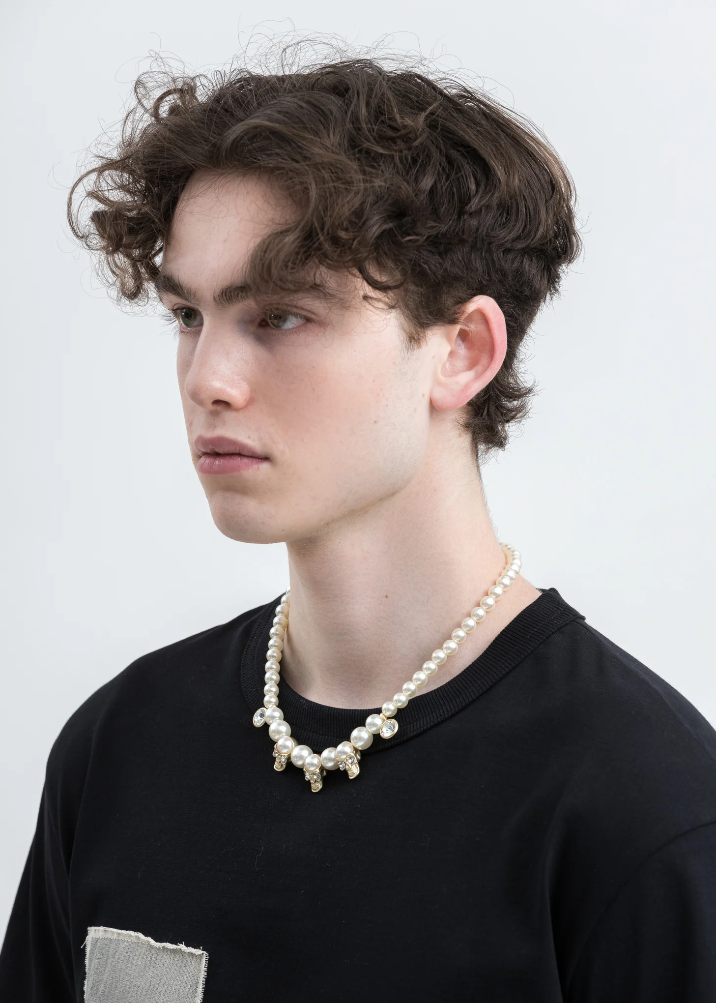 Pearl And Skull Necklace - Image 4
