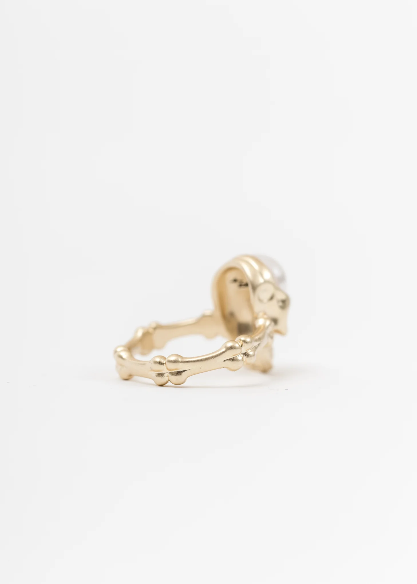 Pearl And Skull Ring - Image 4
