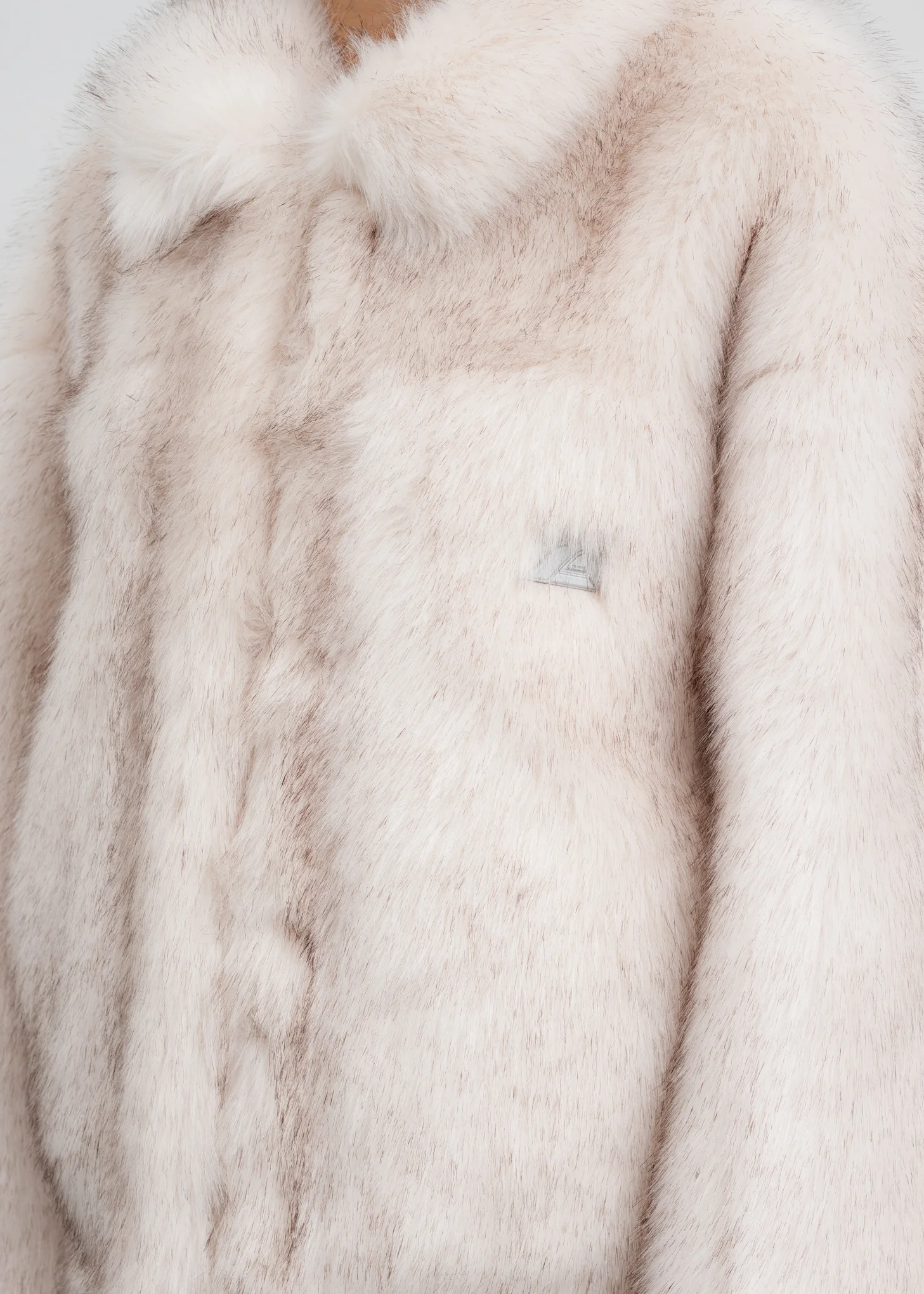 Pink And Black Faux Fur Trucker Jacket - Image 3