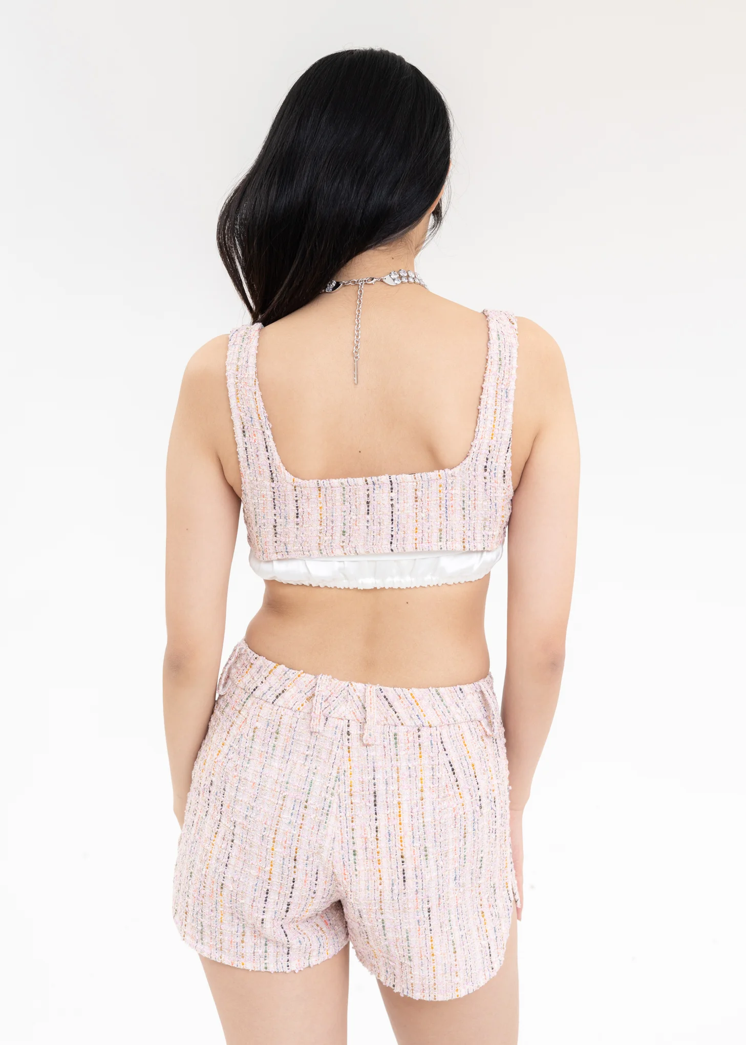Pink And White Bralette Top - Image 4