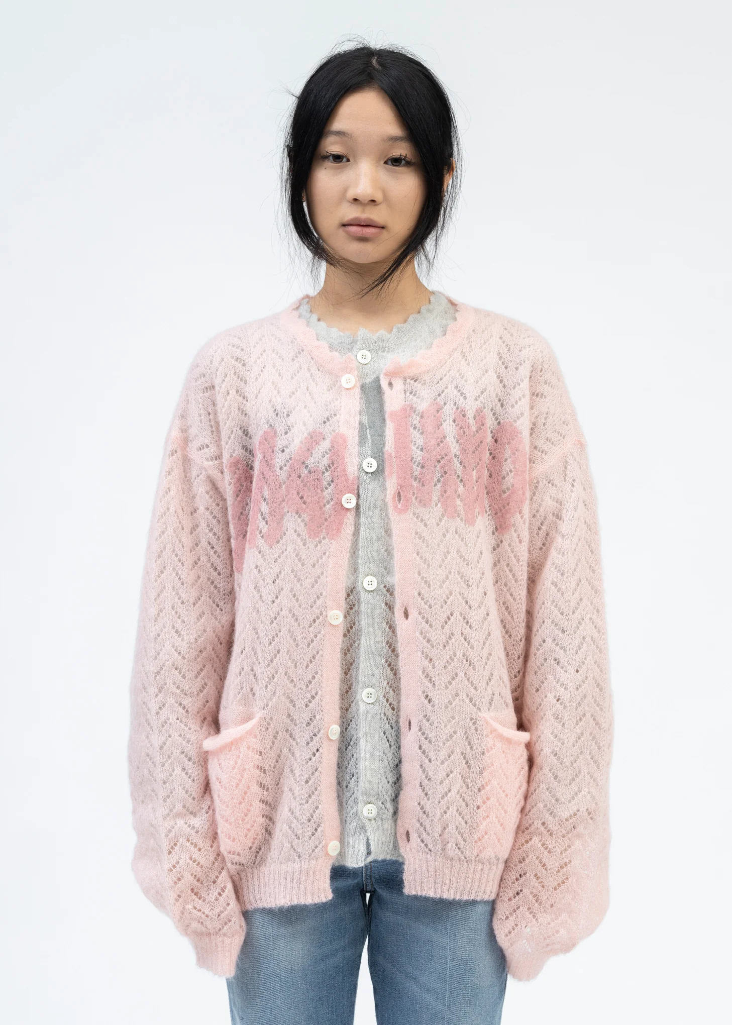 PINK  BIMBO CARDIGAN