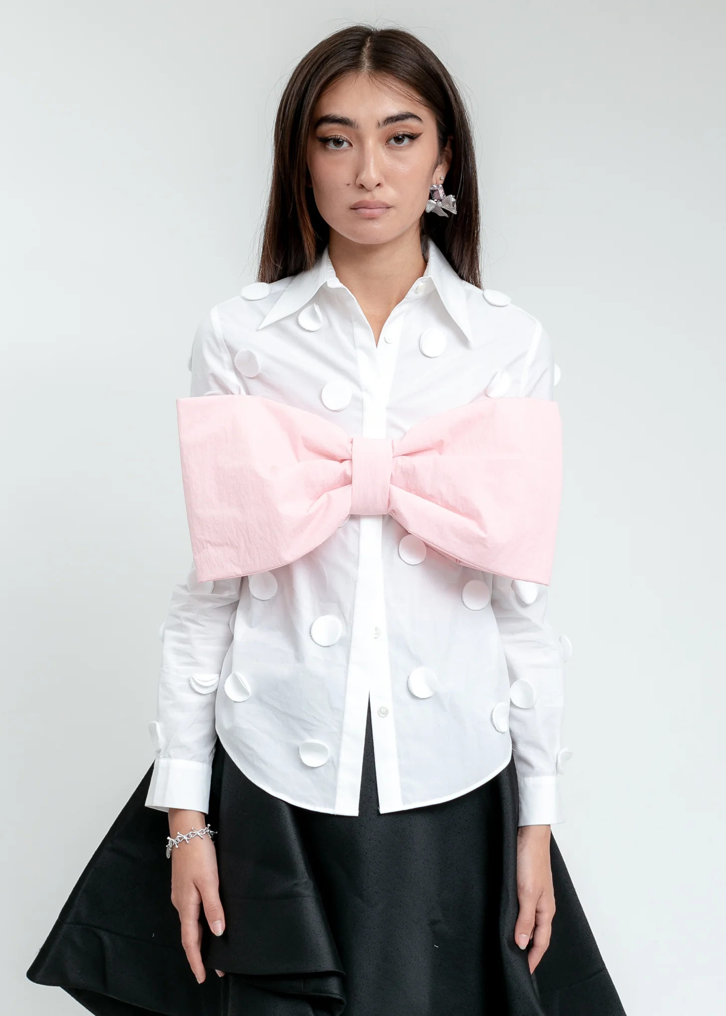 Pink Bow Top