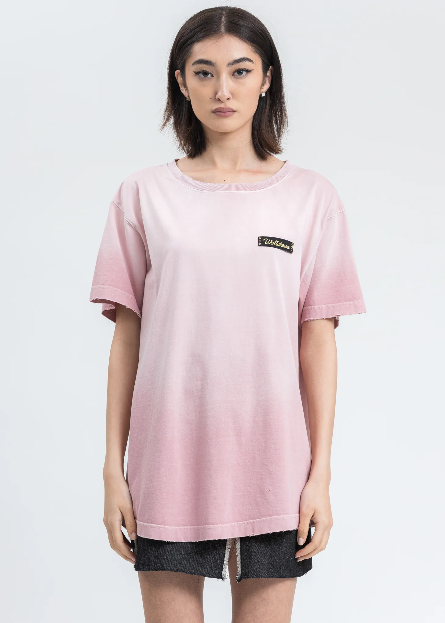 Pink Butterfly Washed T-Shirt