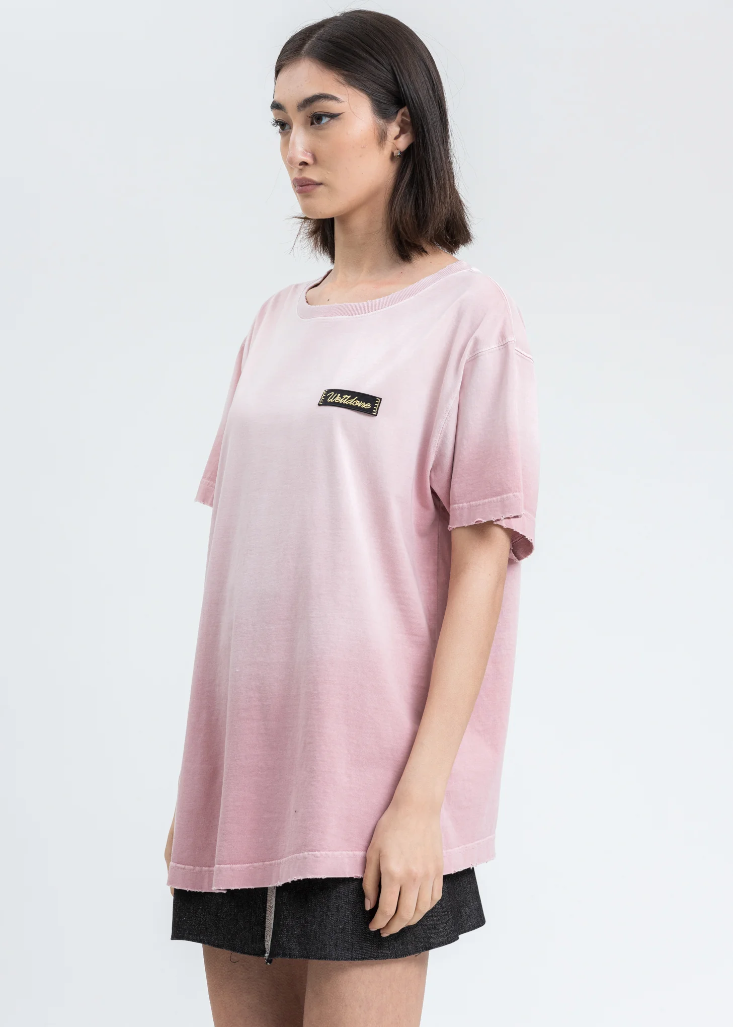 Pink Butterfly Washed T-Shirt - Image 3