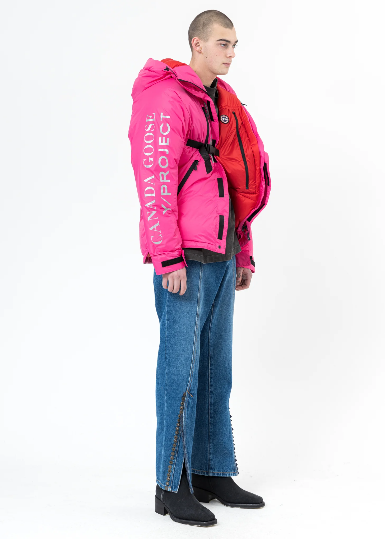 Pink Canada Goose Edition Down Skreslet Jacket - Image 12
