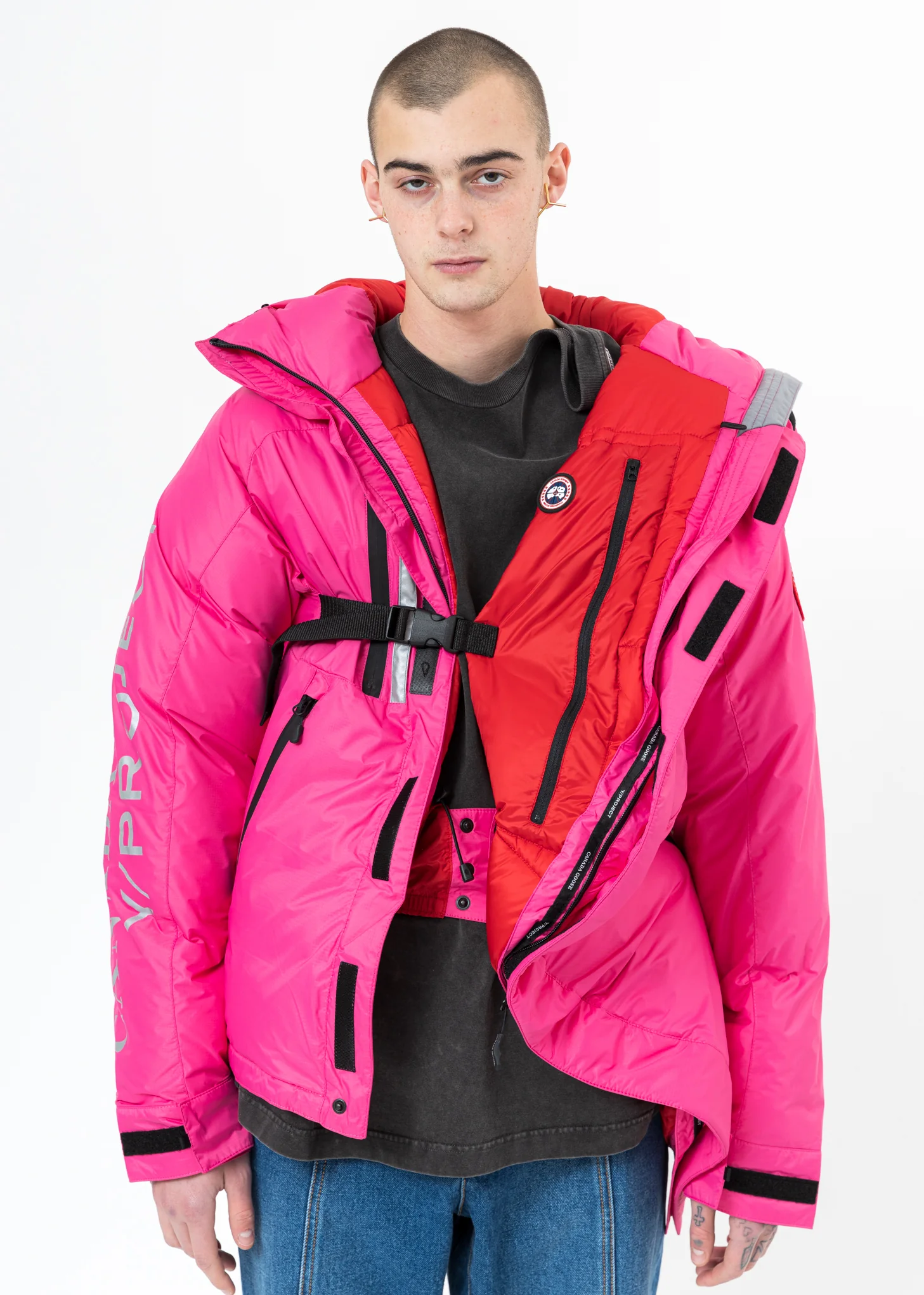 Pink Canada Goose Edition Down Skreslet Jacket - Image 2