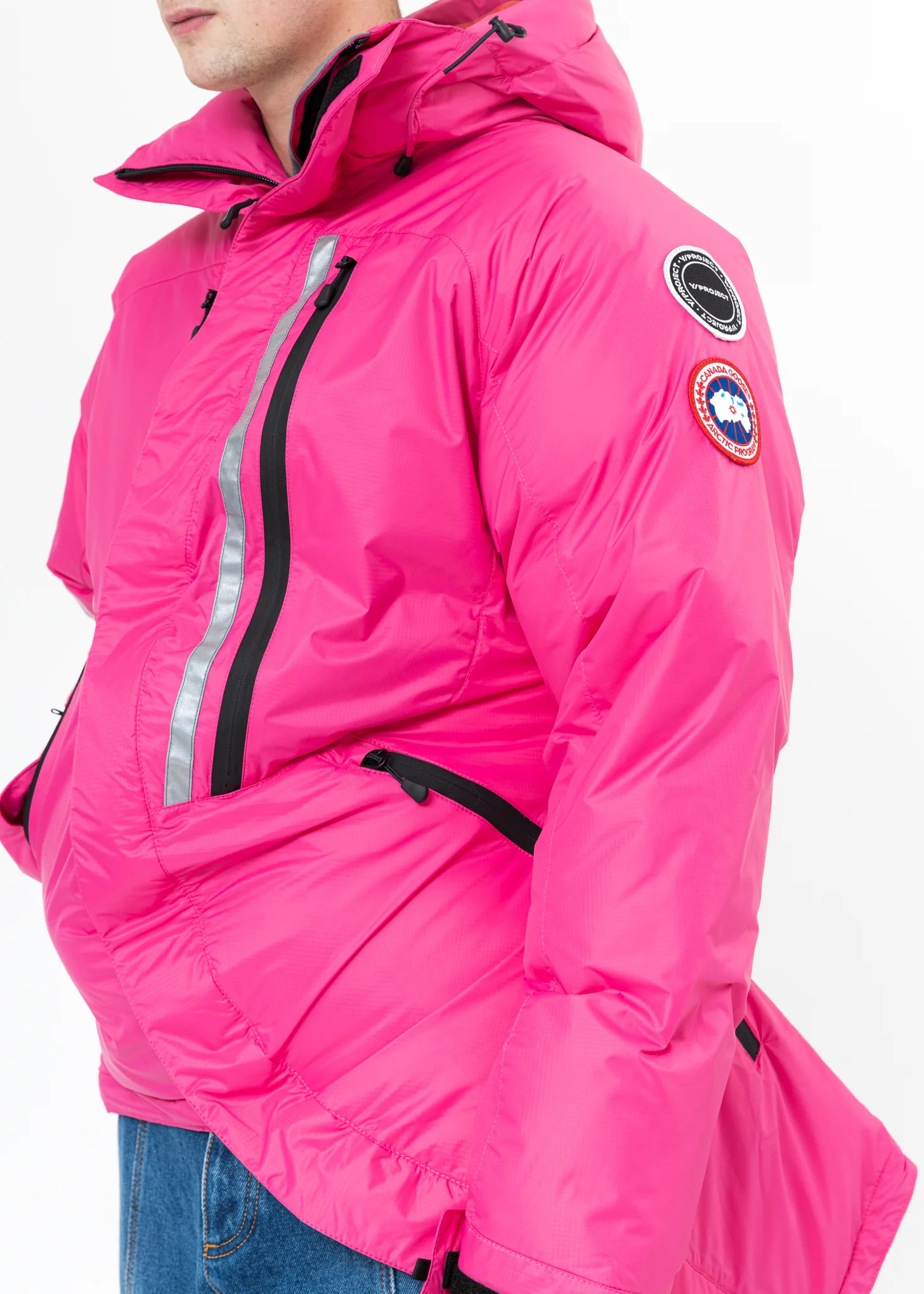 Pink Canada Goose Edition Down Skreslet Jacket - Image 4