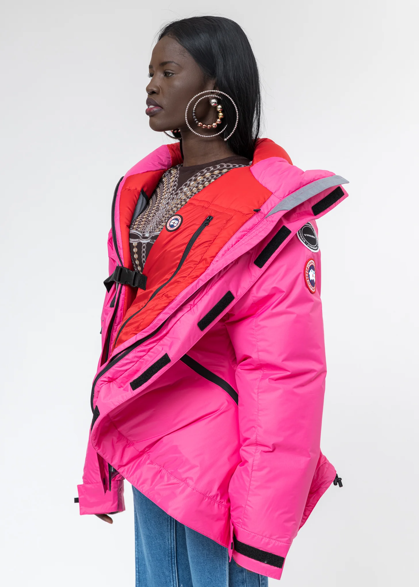Pink Canada Goose Edition Down Skreslet Jacket - Image 4