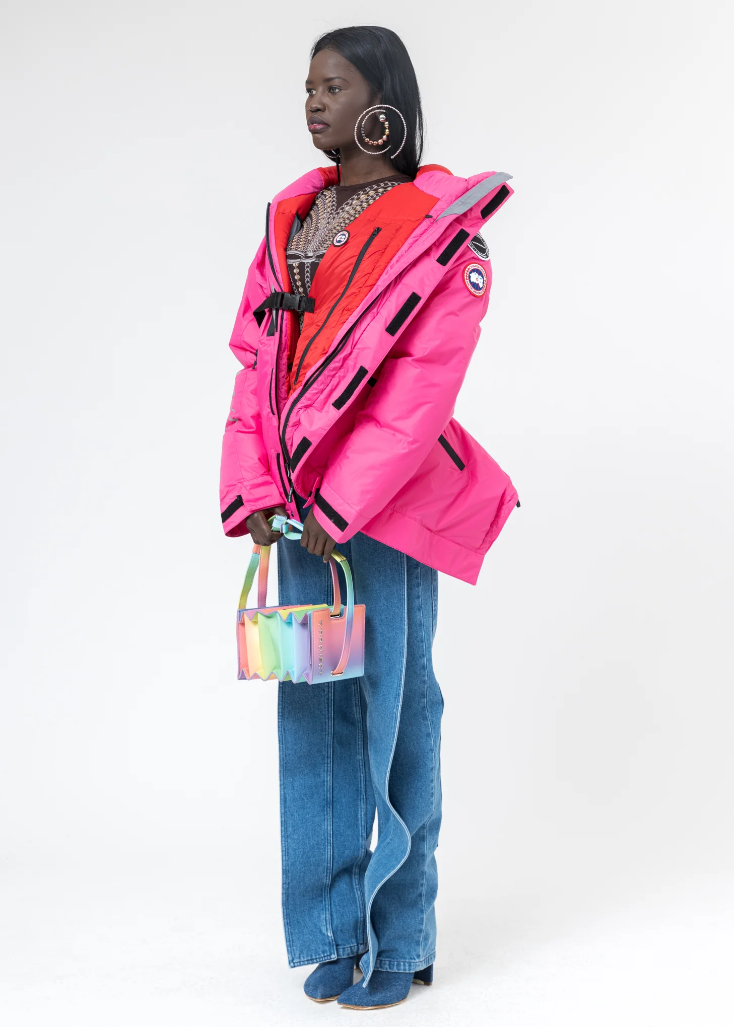 Pink Canada Goose Edition Down Skreslet Jacket - Image 6