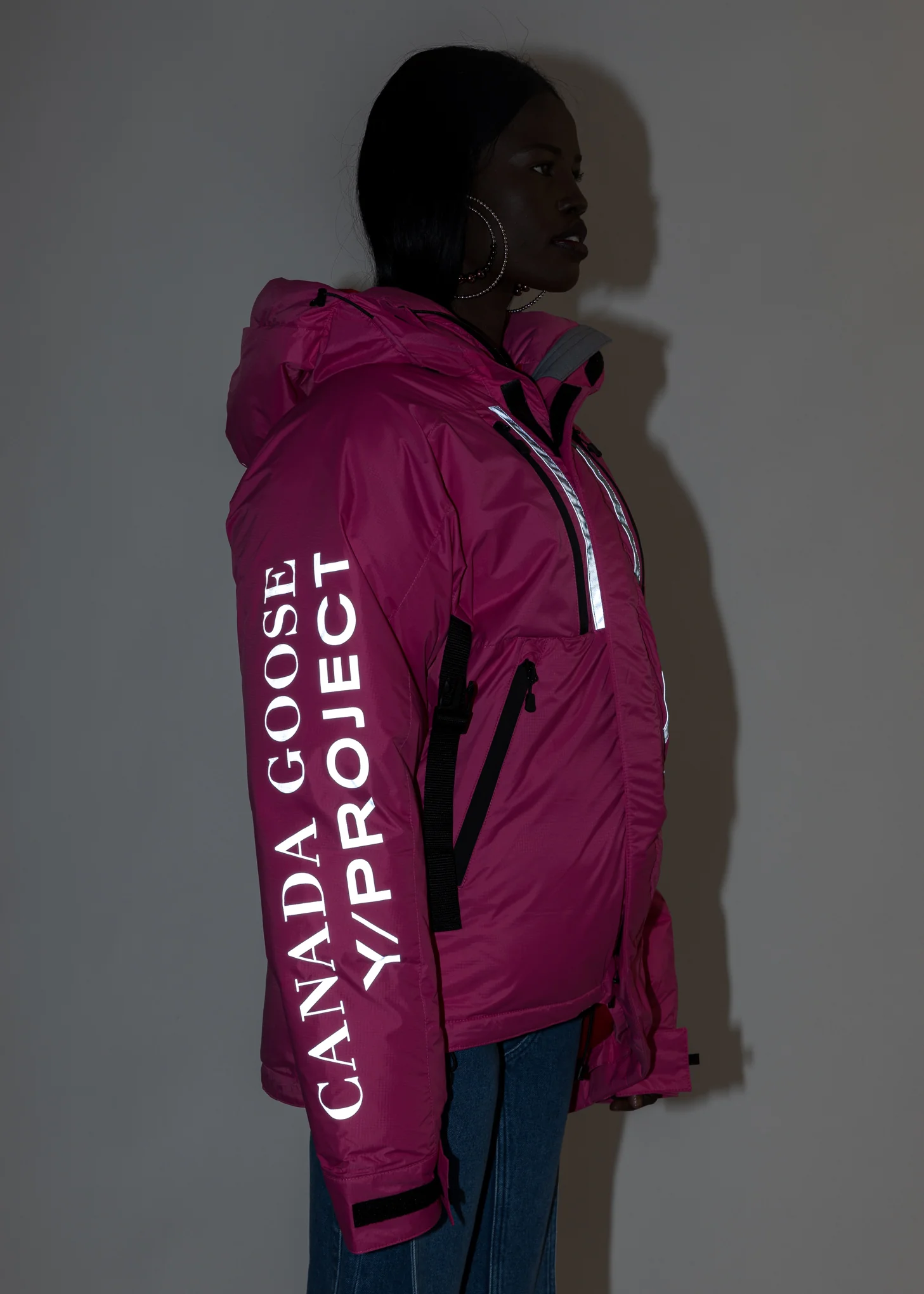 Pink Canada Goose Edition Down Skreslet Jacket - Image 8