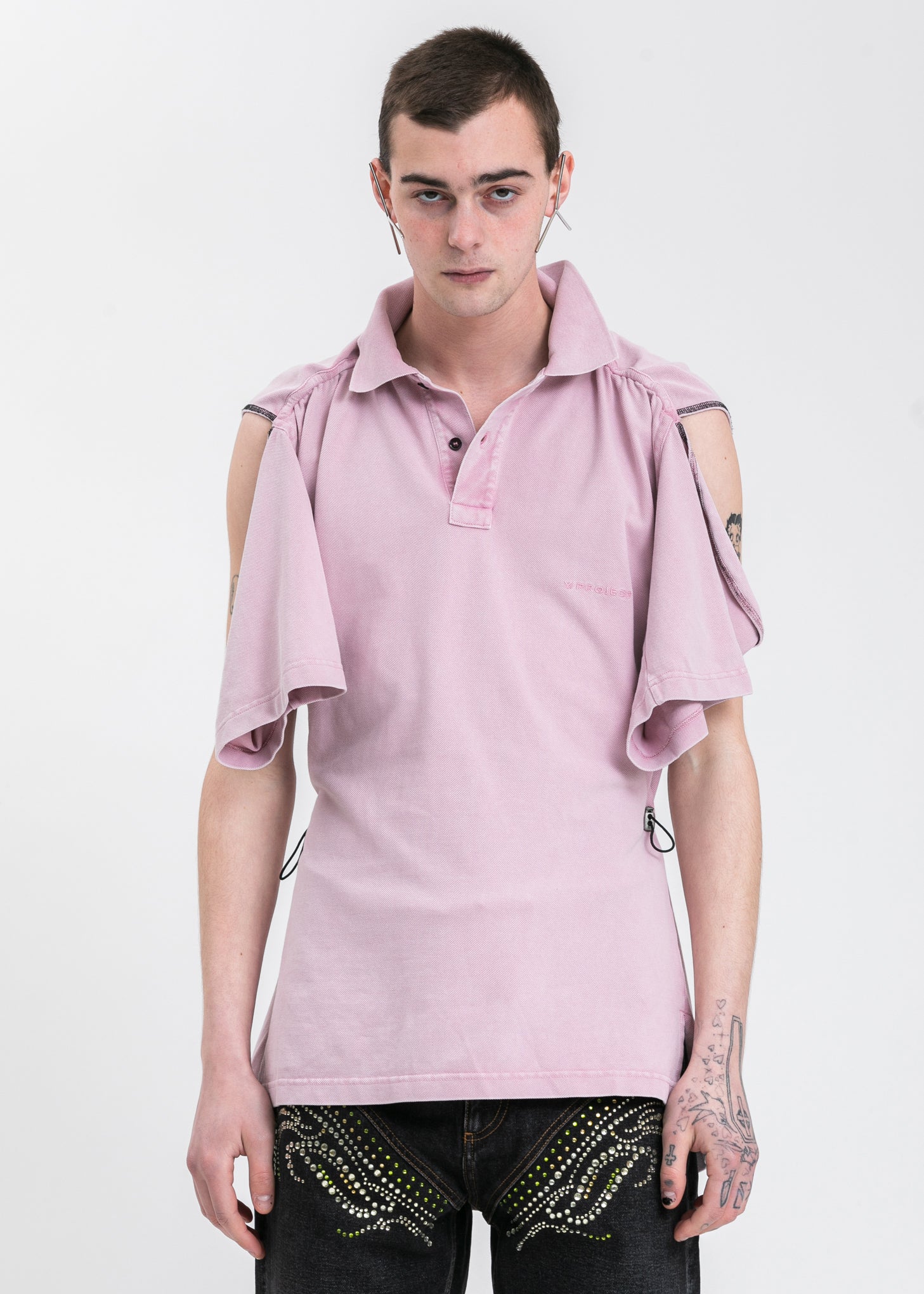 Pink Convertible Polo - Image 2