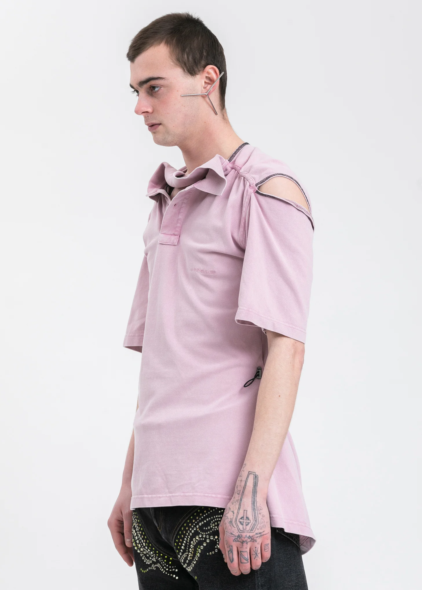 Pink Convertible Polo - Image 3