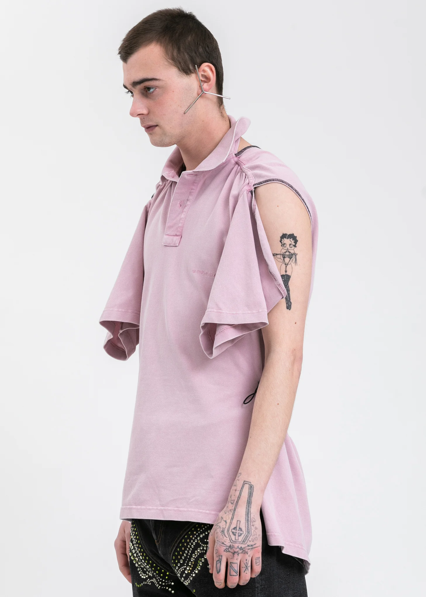 Pink Convertible Polo - Image 7