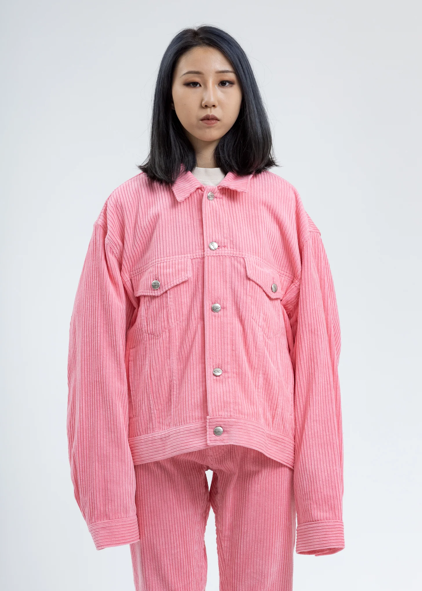 Pink Corduroy Jacket