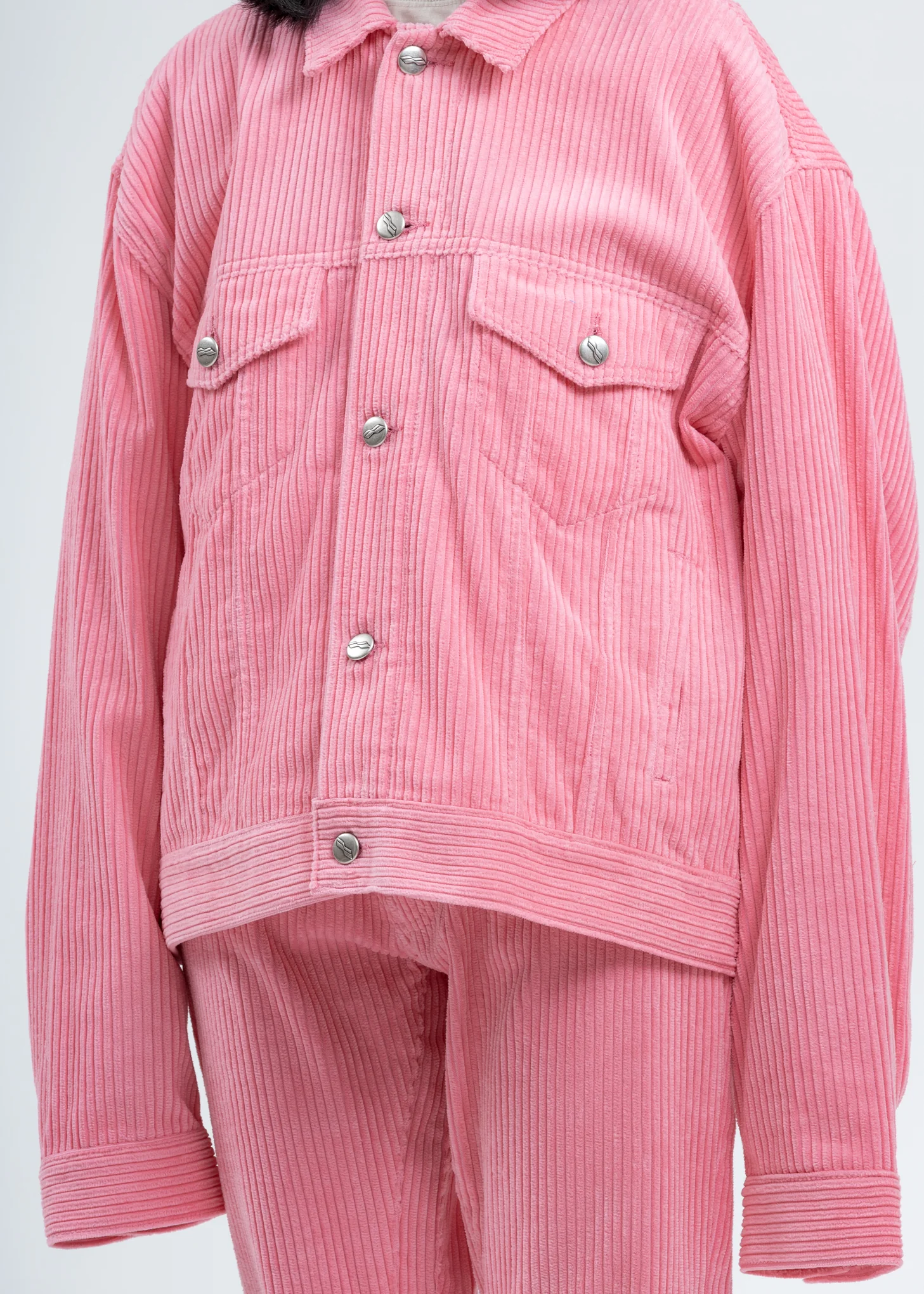 Pink Corduroy Jacket - Image 5