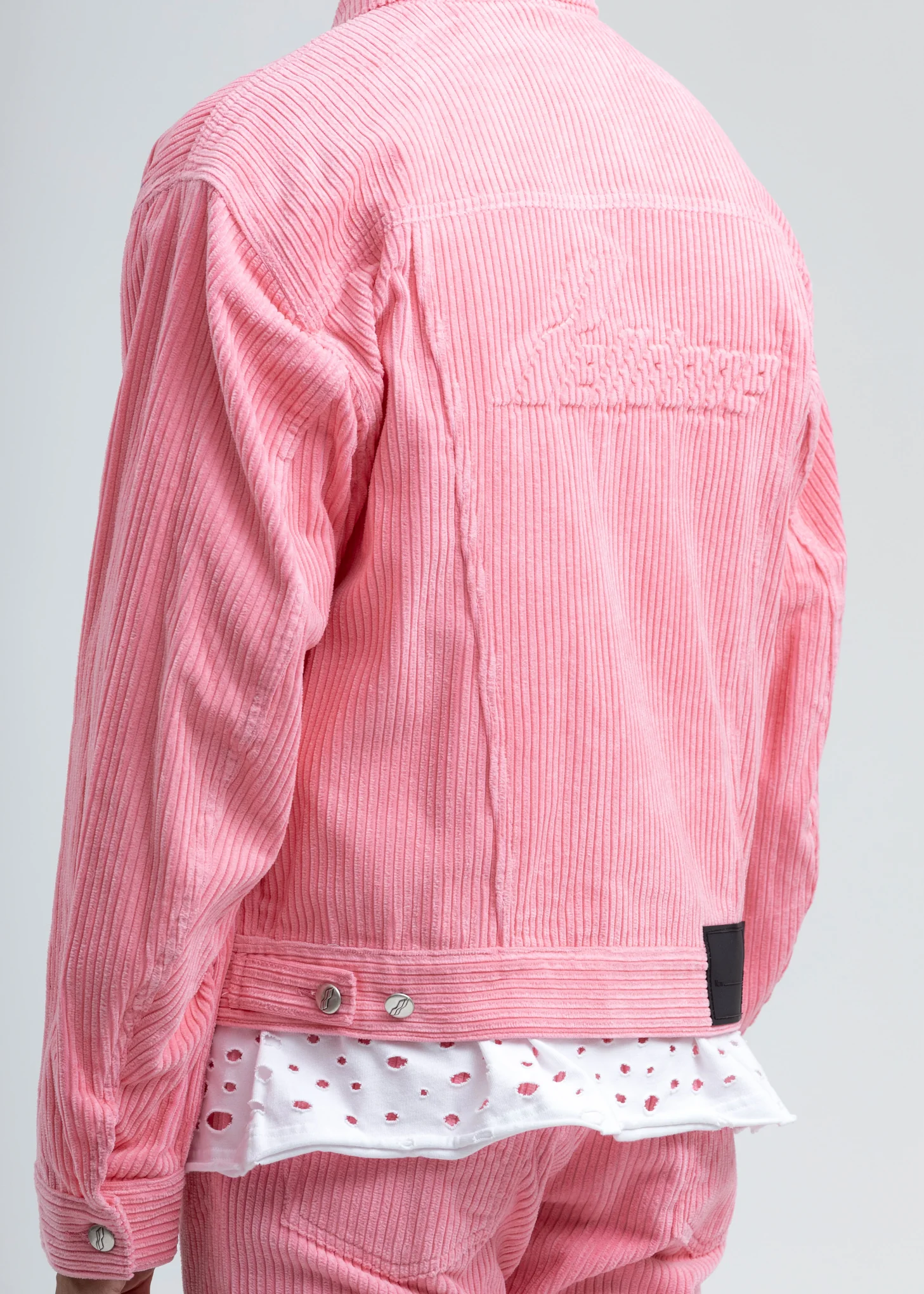 Pink Corduroy Jacket - Image 2