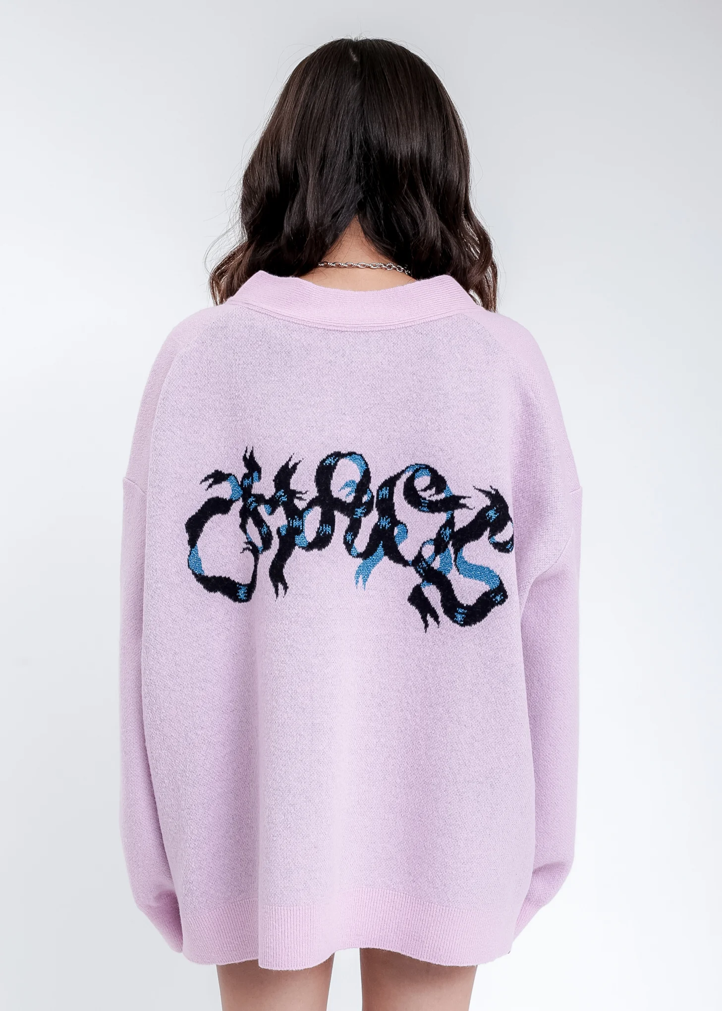 Pink Heaven Girl Knit Cardigan - Image 2