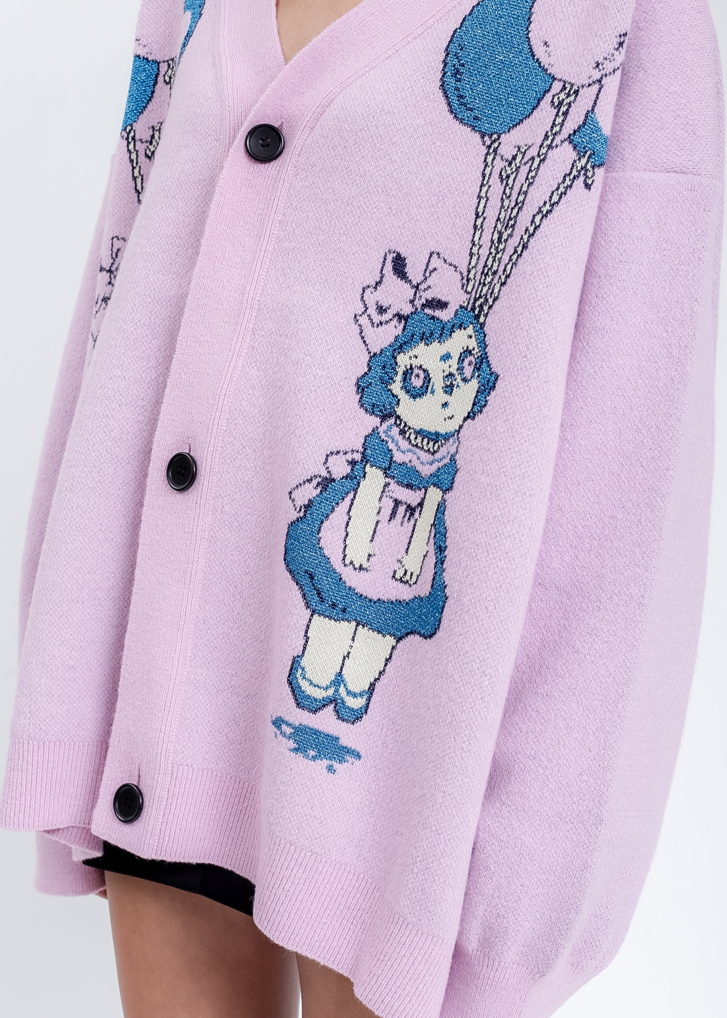 Pink Heaven Girl Knit Cardigan - Image 4