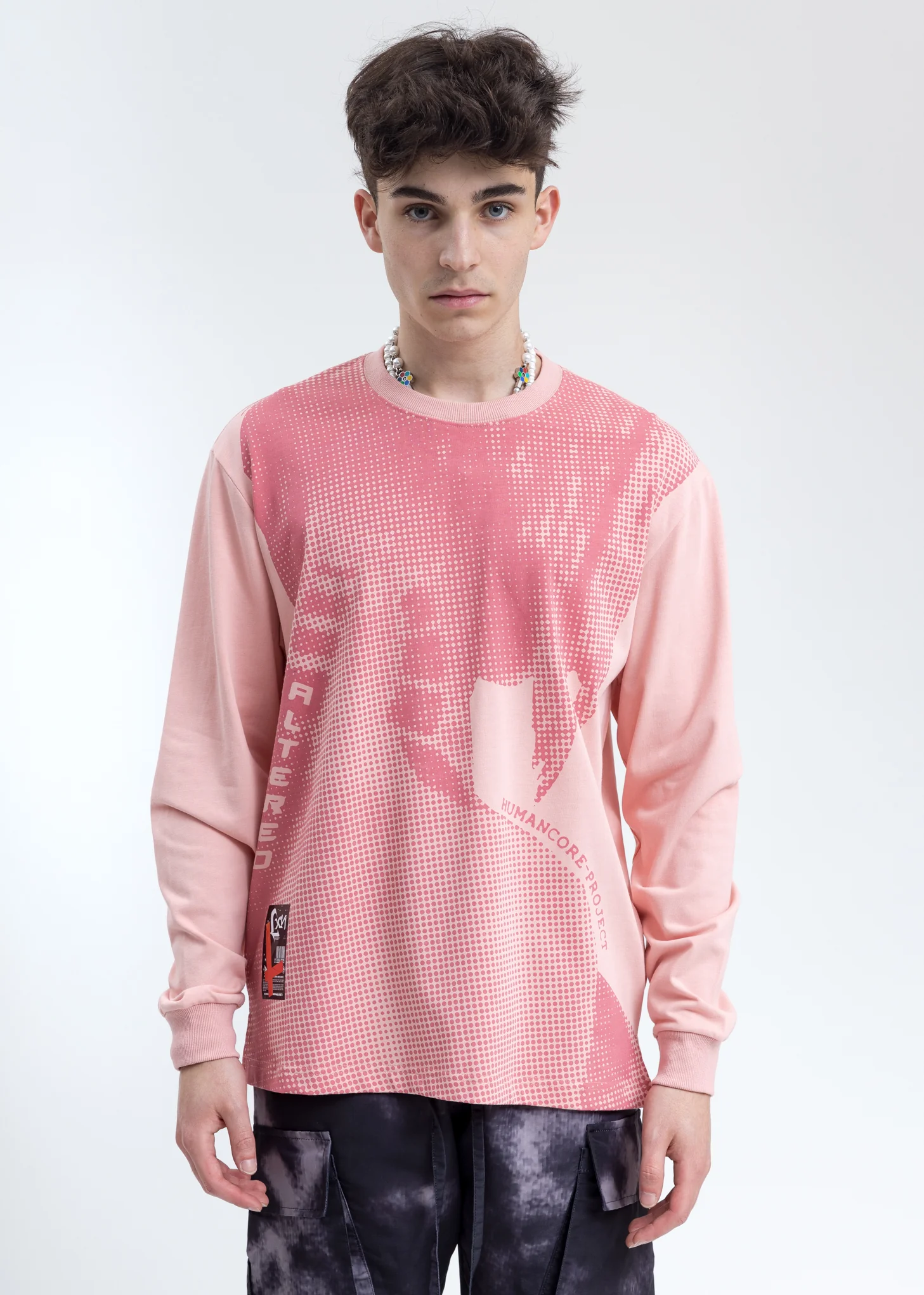 Pink  Human Core Long Sleeve