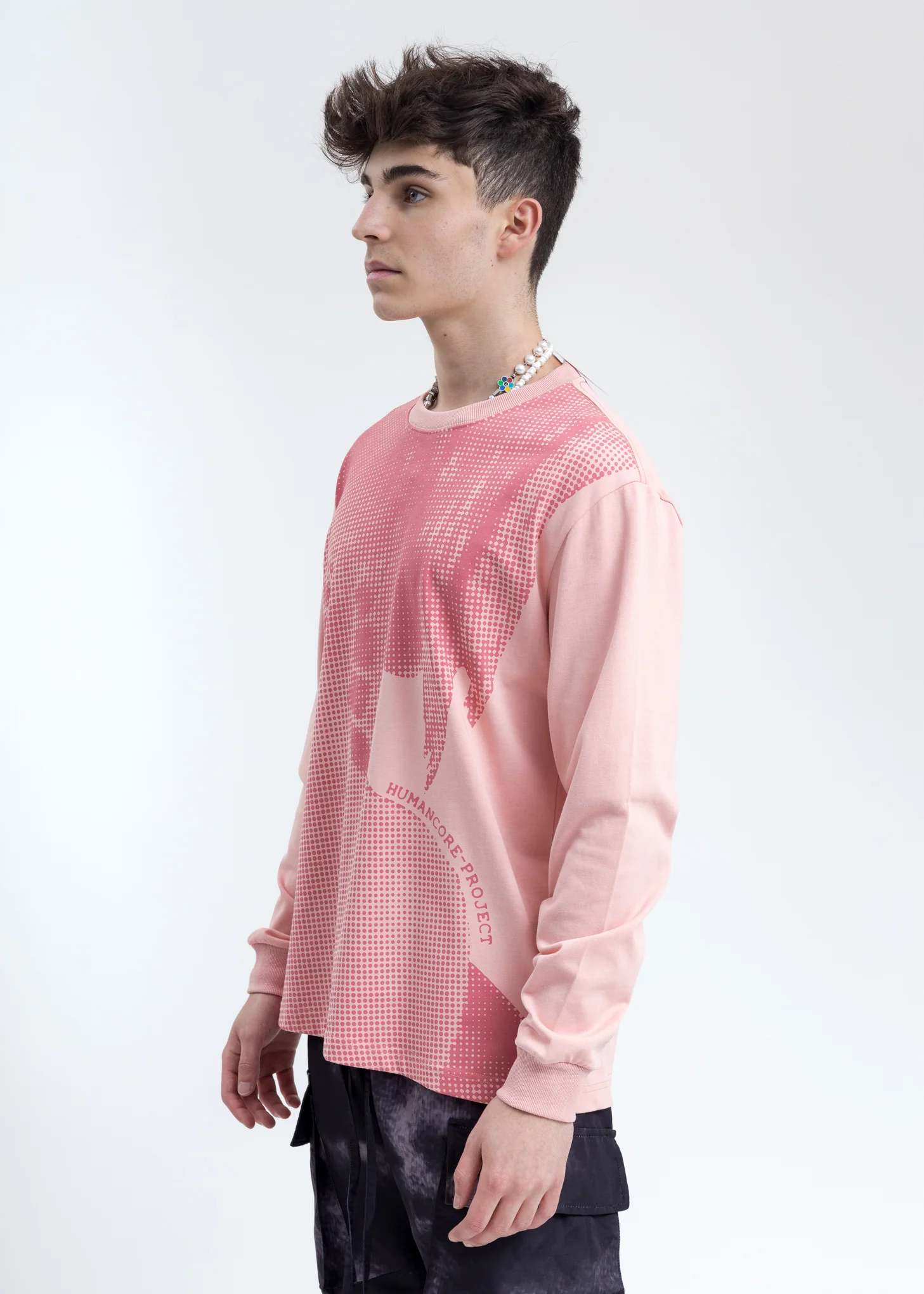 Pink  Human Core Long Sleeve - Image 3