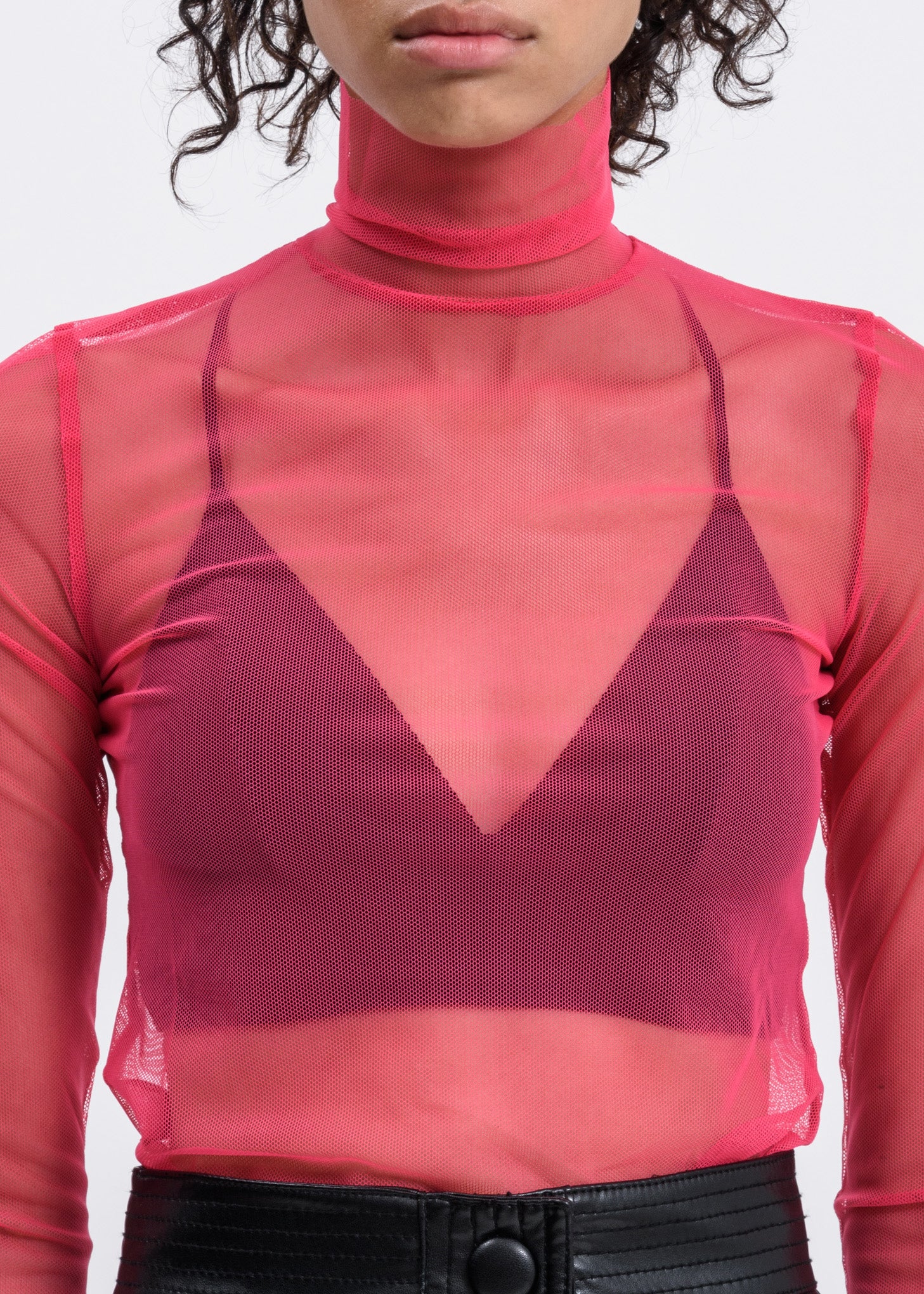 Pink Mesh Top - Image 3