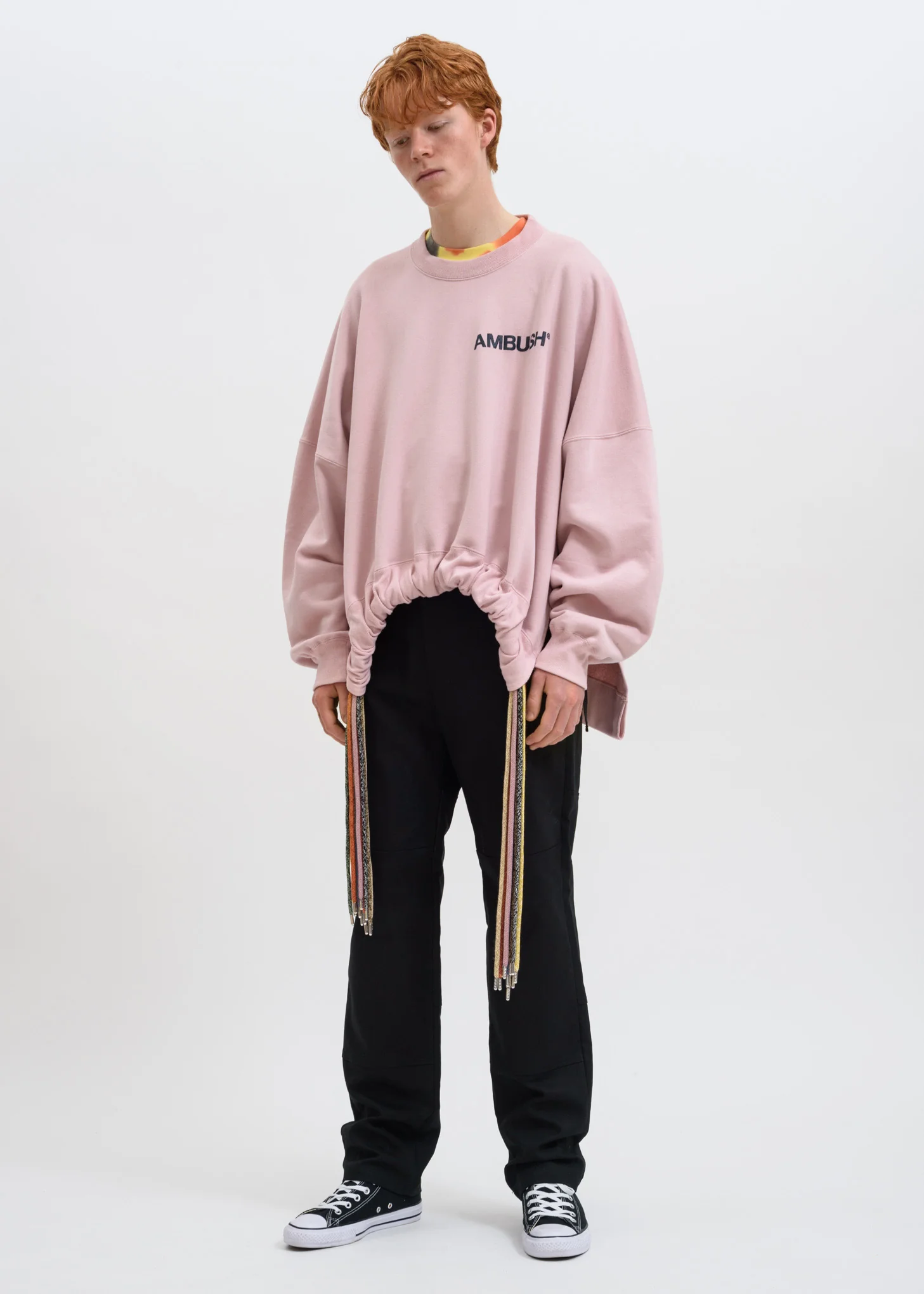 Pink Multi Cord Sweater
