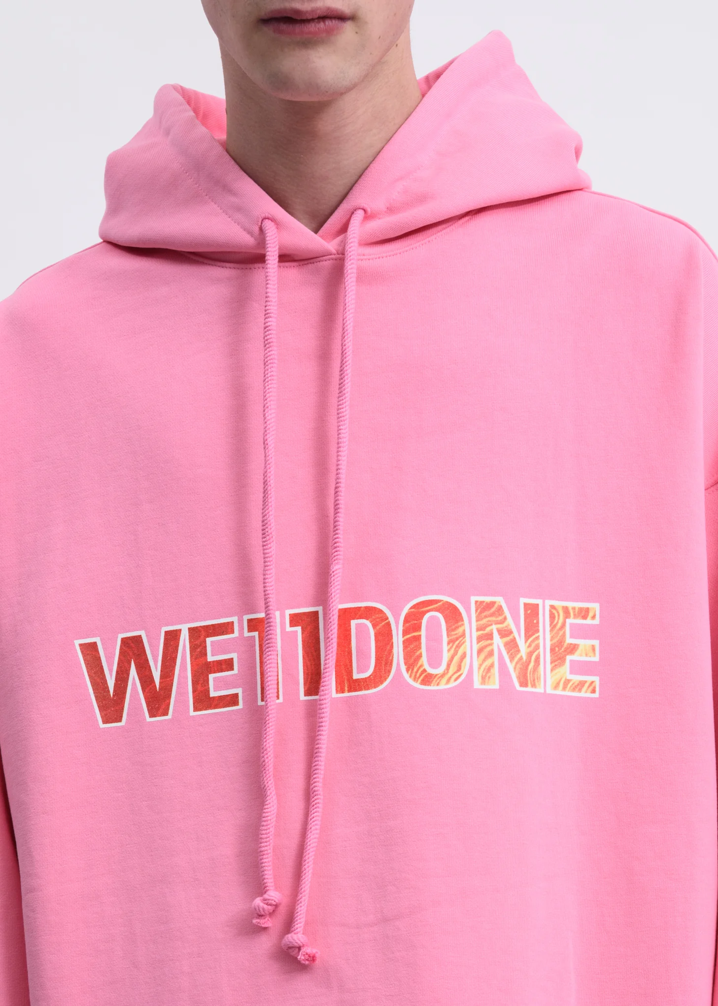 Pink New Logo Hoodie - Image 3