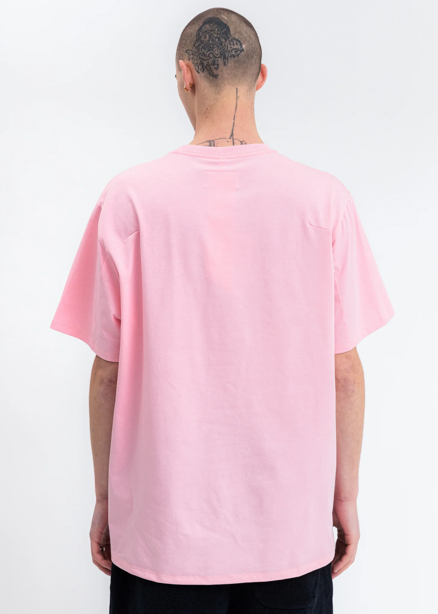 Pink Not Valentine Embroidery T-Shirt - Image 4