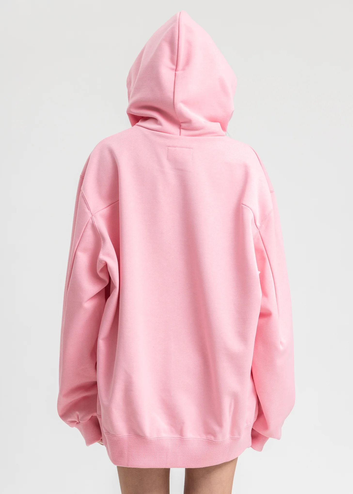 Pink Not Valentine Embroidery Hoodie - Image 4