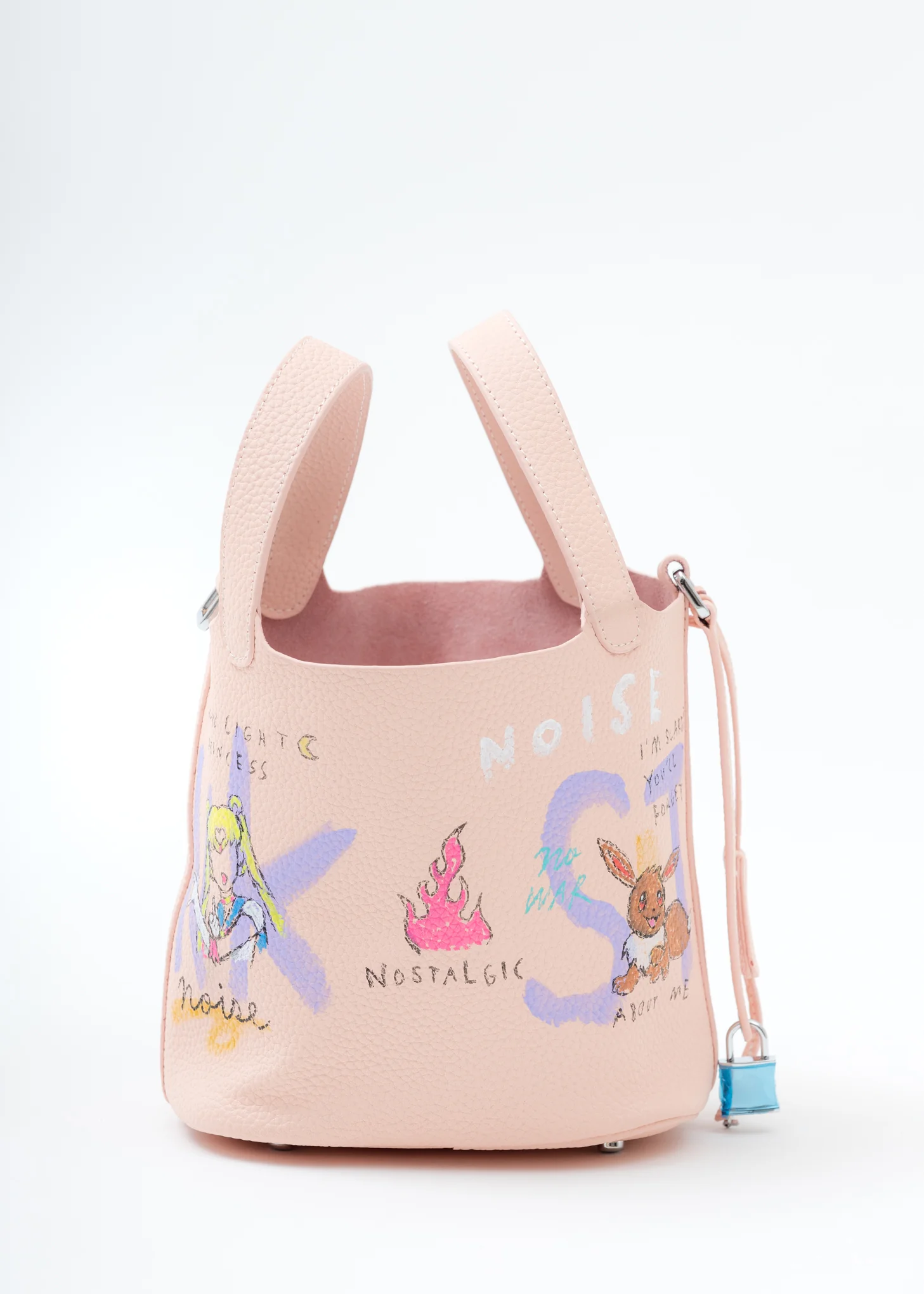 Pink Paint Cube Bag (Small)-Preorder - Image 3