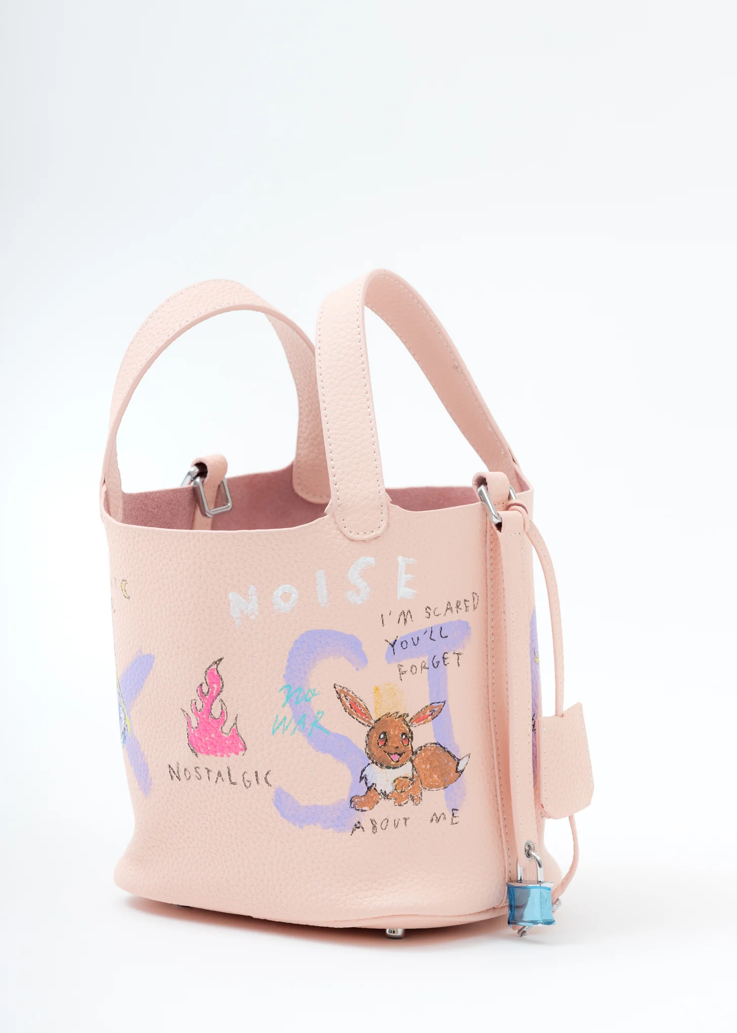 Pink Paint Cube Bag (Small)-Preorder - Image 4