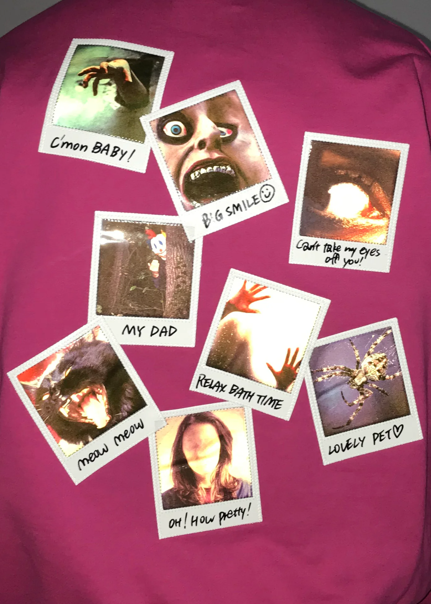 Pink Polaroid Film Hoodie - Image 2