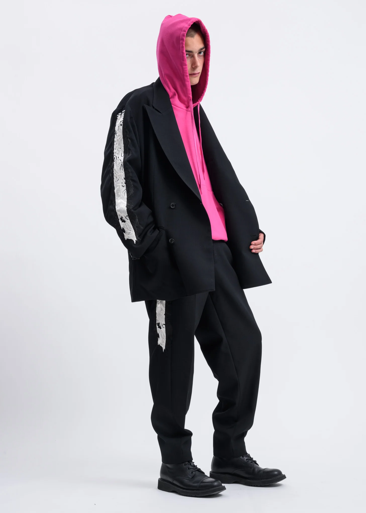 Pink Polaroid Film Hoodie - Image 6