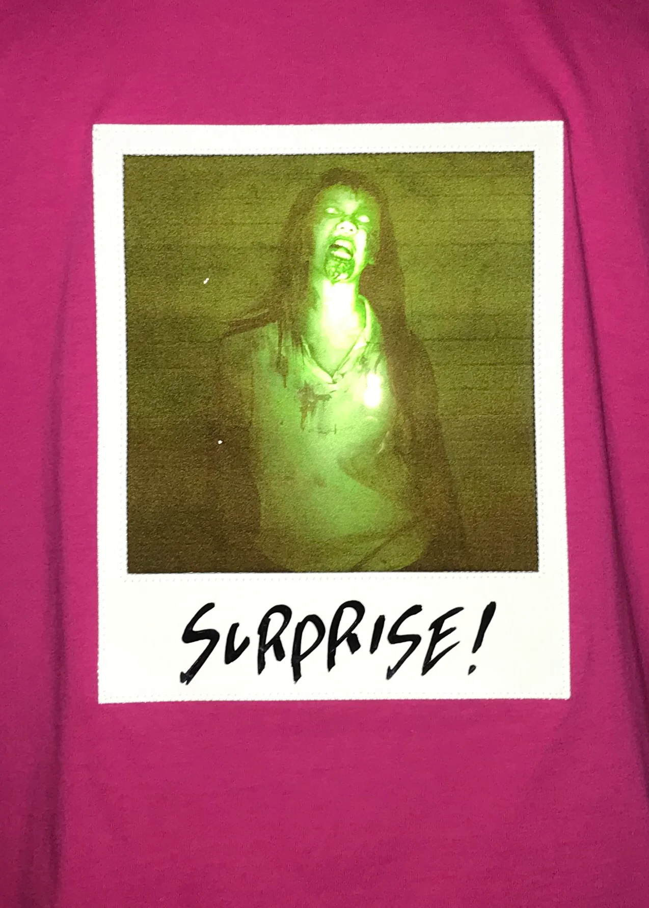 Pink Polaroid Film T-Shirt - Image 2