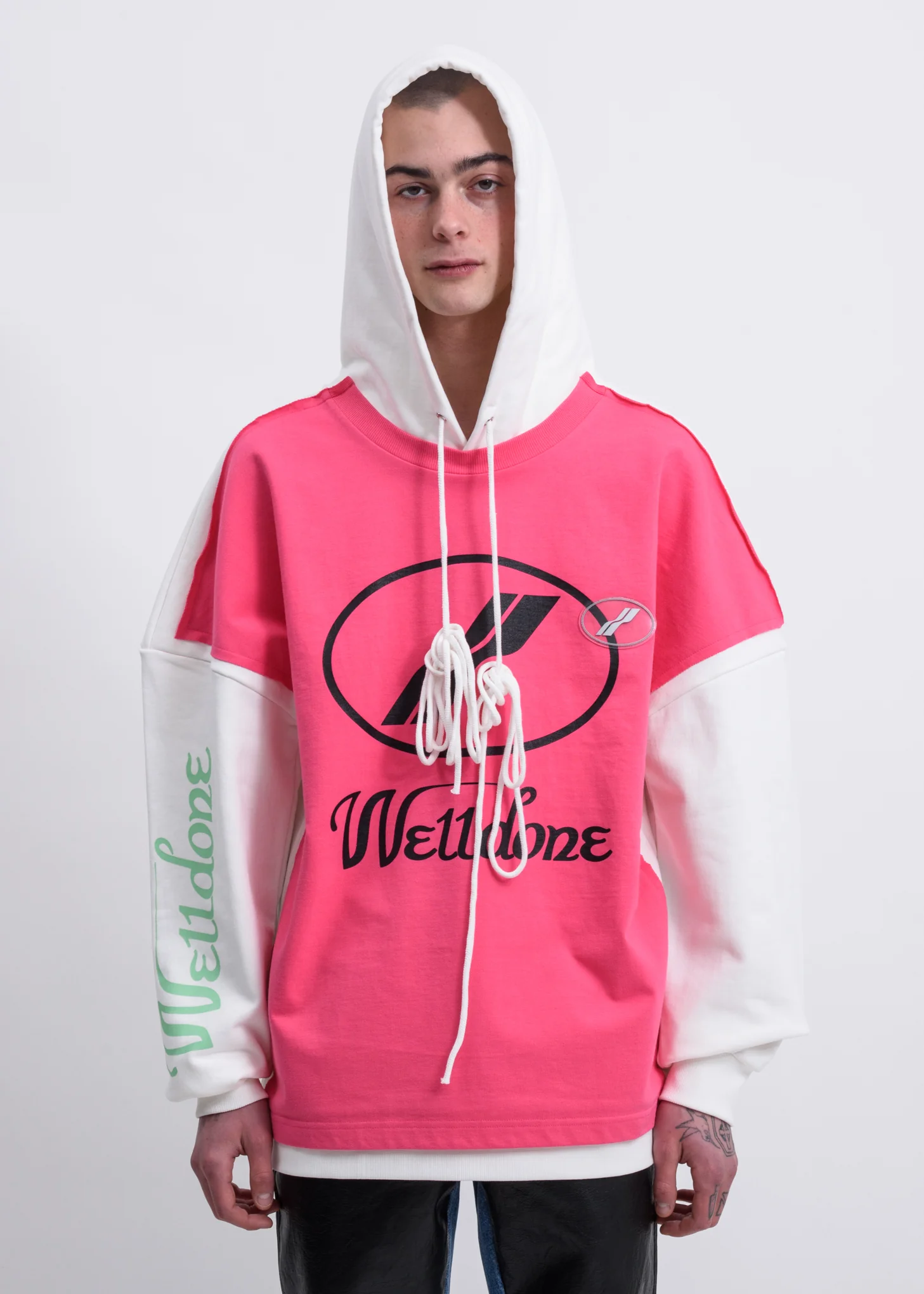Pink Remake Logo Hoodie