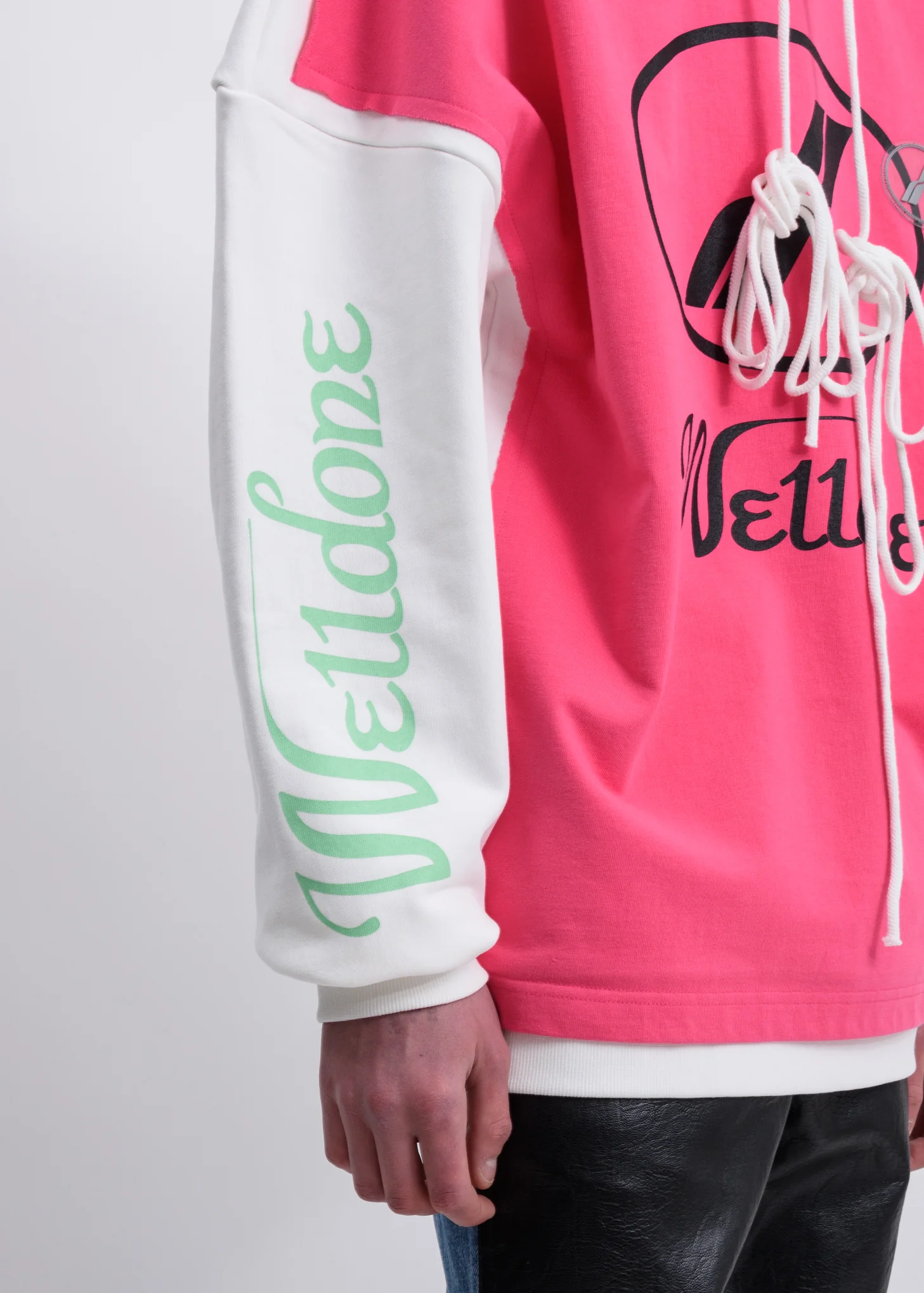 Pink Remake Logo Hoodie - Image 3