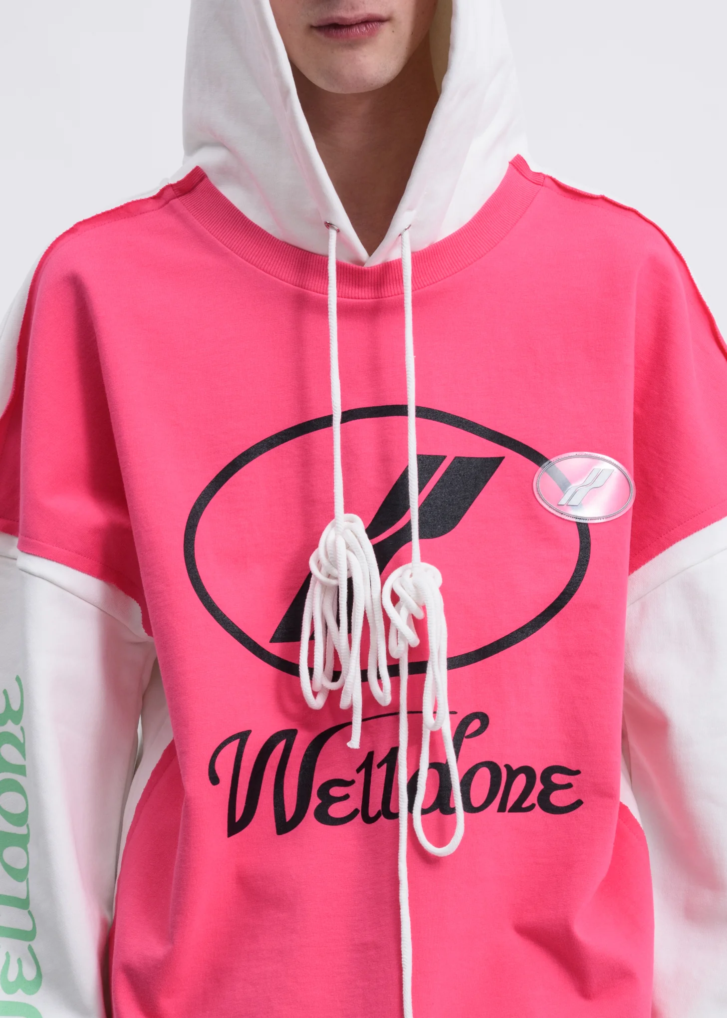 Pink Remake Logo Hoodie - Image 4
