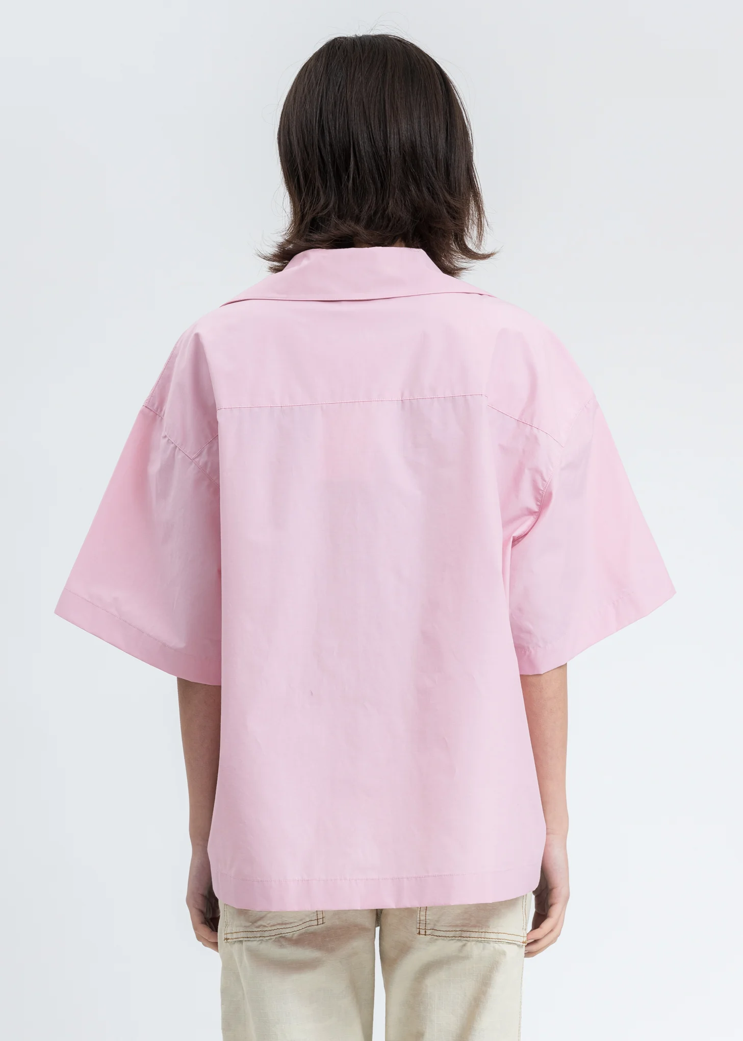 Pink Shell Print Short Sleeve Shirt - Image 4