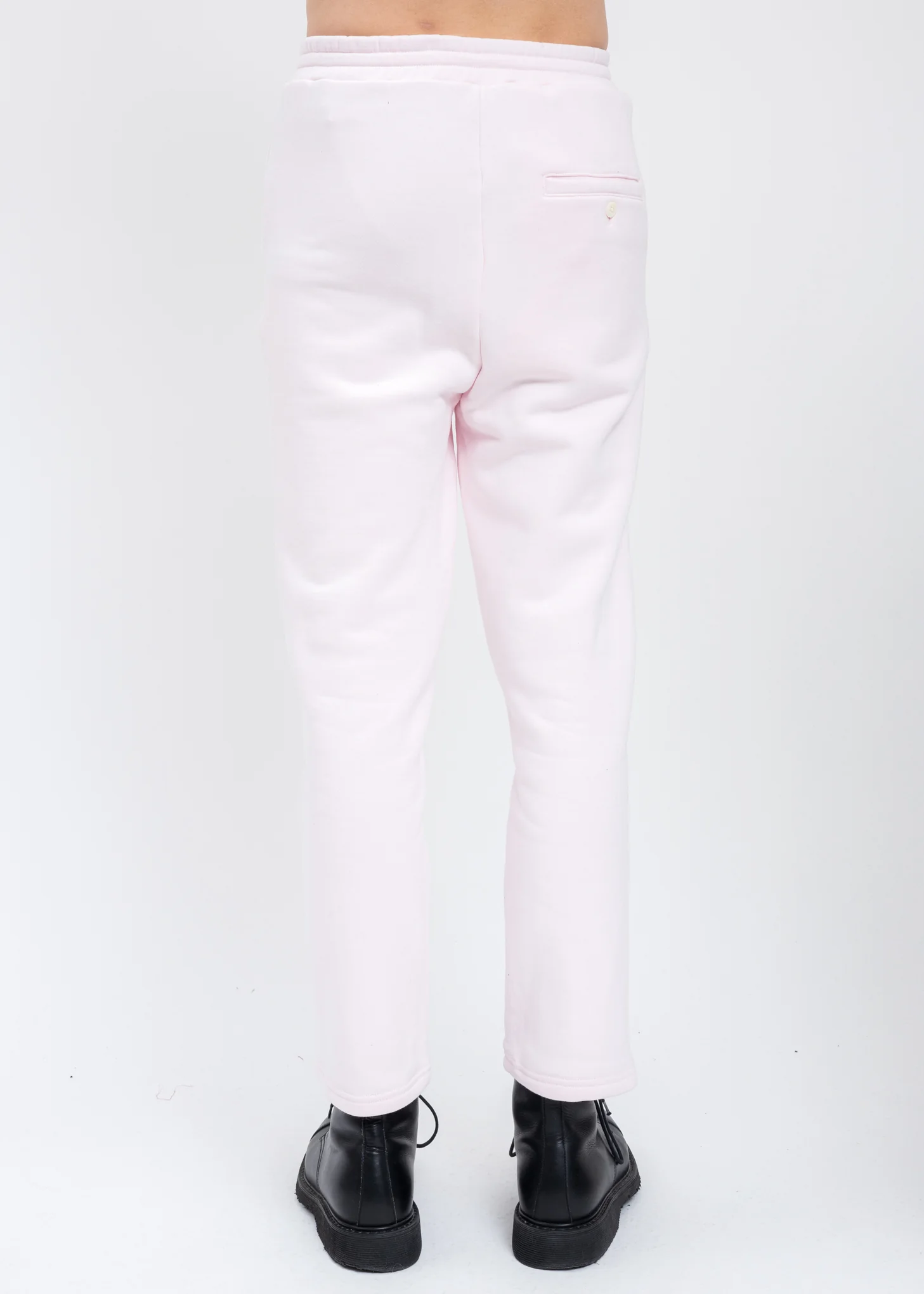 Pink SKULL SHIRRING EMBROIDERY Sweat Pant - Image 4