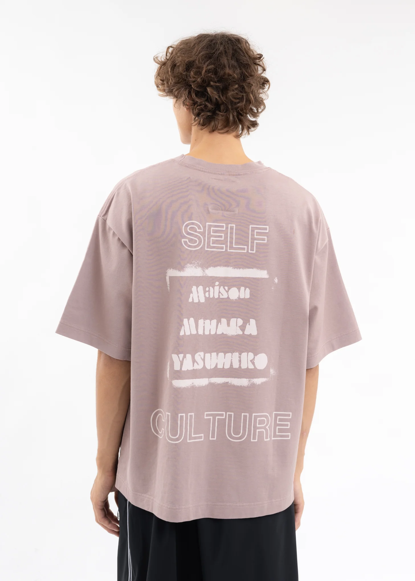 Pink Smily Face Printed Tee - Image 2