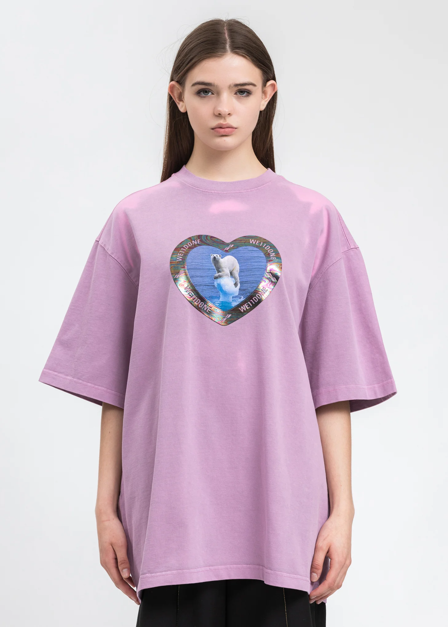 Pink Thermo Sensitive Polar Bear T-Shirt