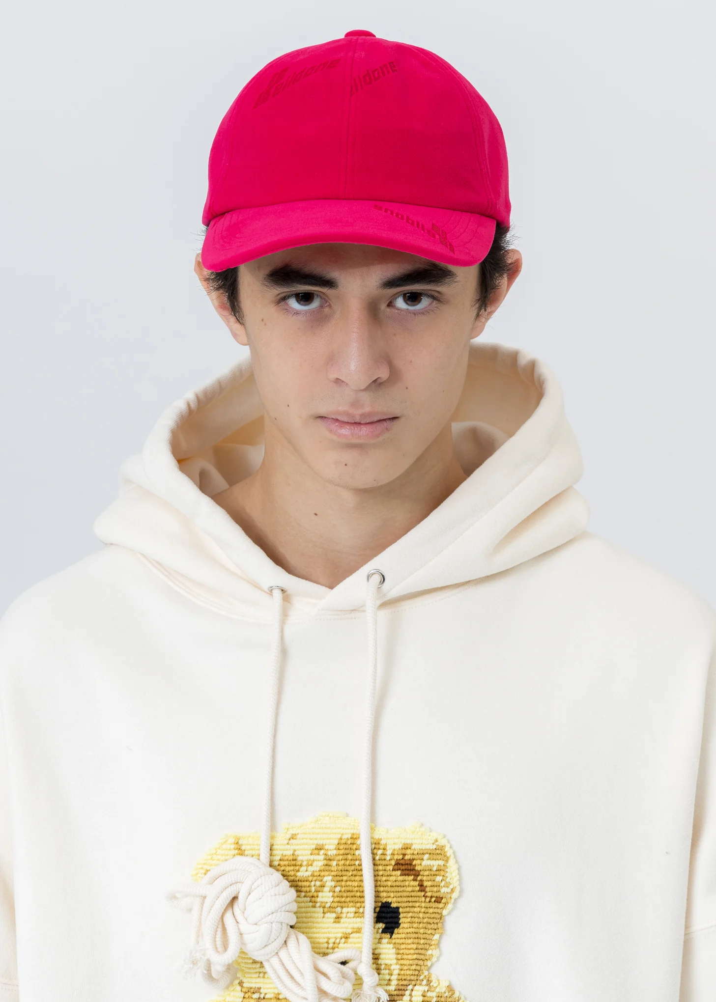 Pink Velvet Logo Cap