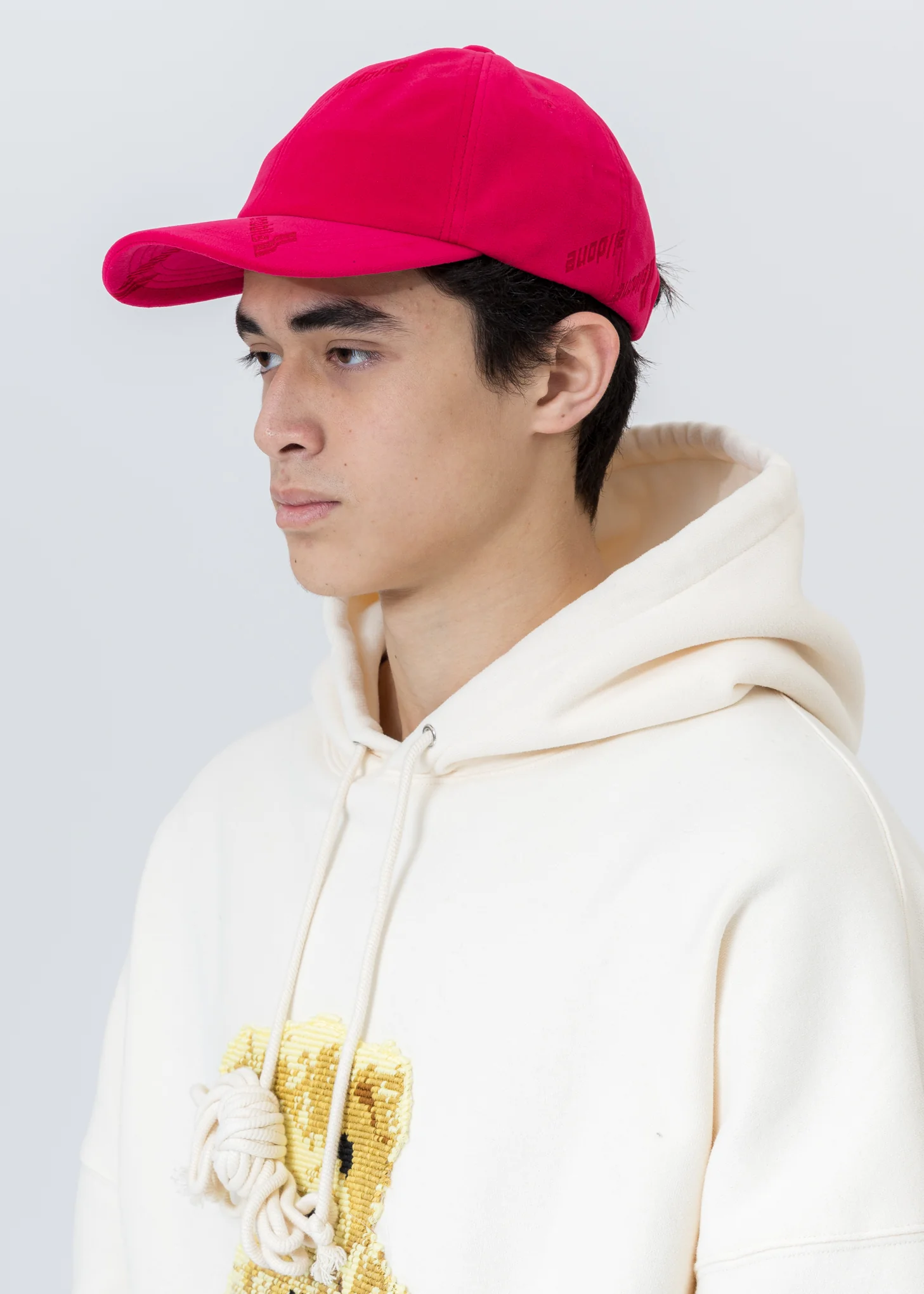 Pink Velvet Logo Cap - Image 3